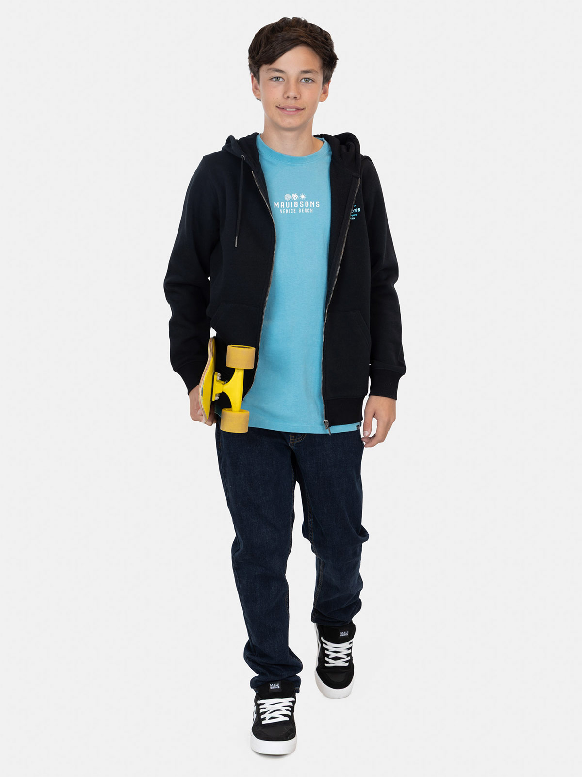 POLERA NIÑO MAUI AND SONS FULL ZIPPER 5O466 - 1
