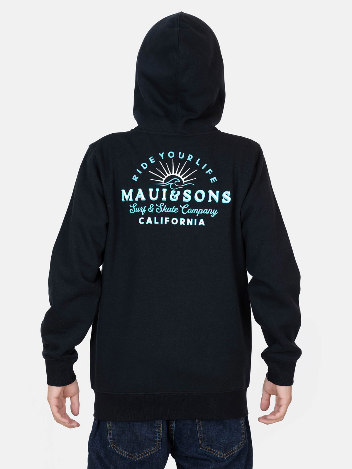 POLERA NIÑO MAUI AND SONS FULL ZIPPER 5O466 - 3