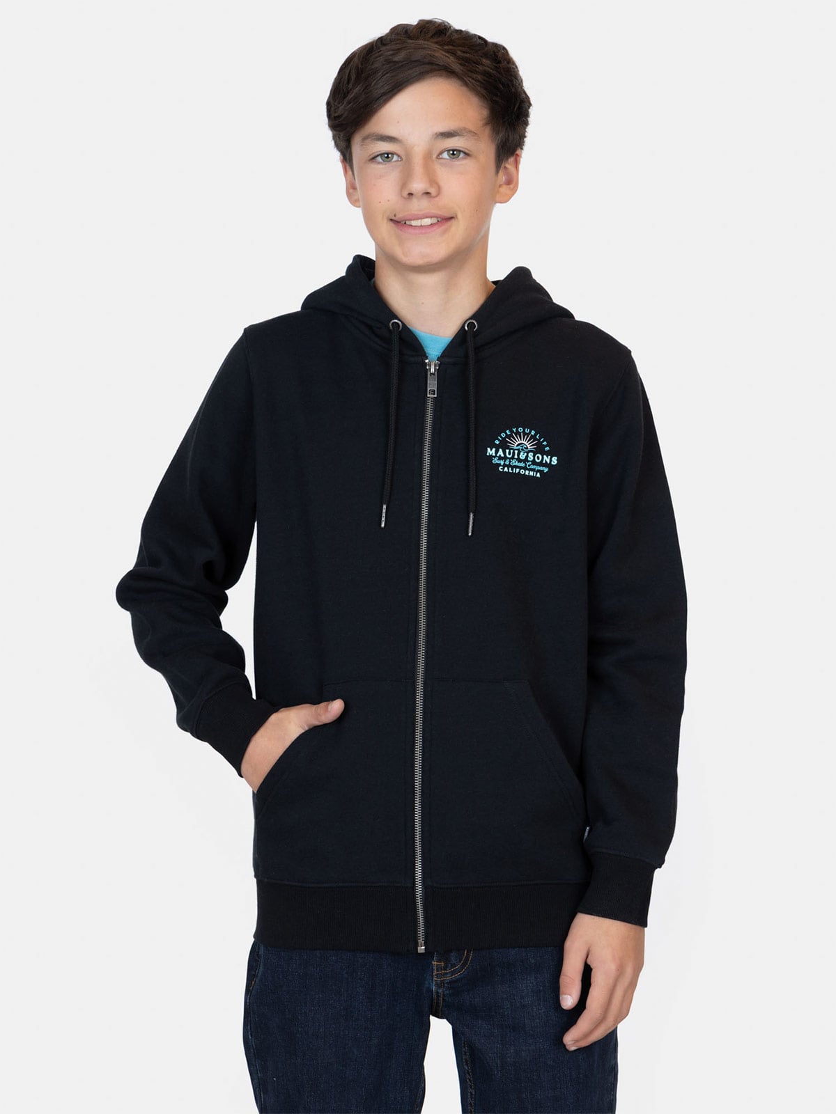 POLERA NIÑO MAUI AND SONS FULL ZIPPER 5O466 - 2