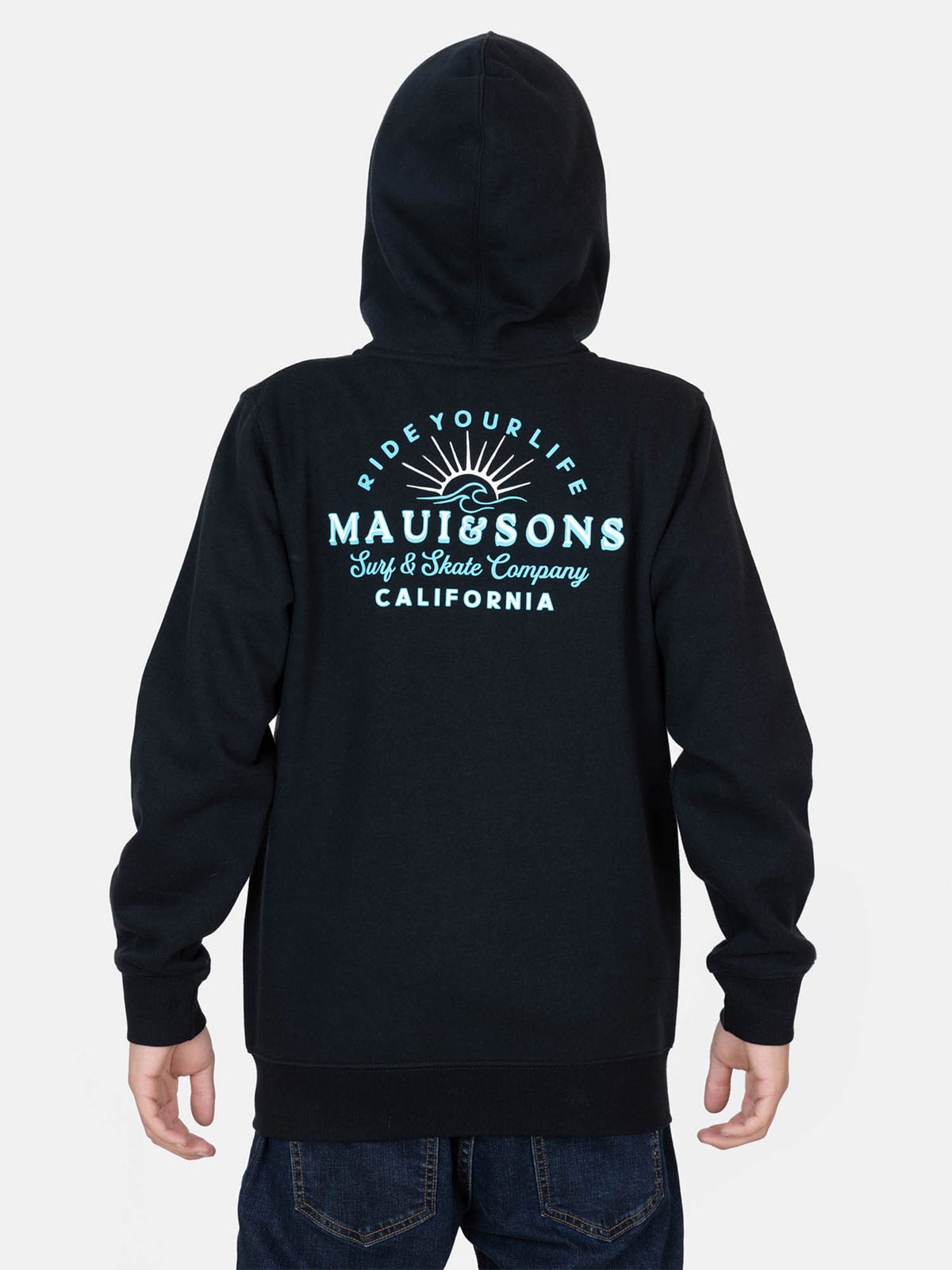 POLERA NIÑO MAUI AND SONS FULL ZIPPER 5O466 - 3