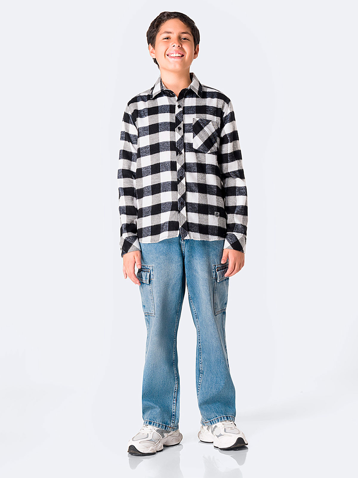 CAMISA MANGA LARGA NIÑO PIONIER FABRICYOO - 4