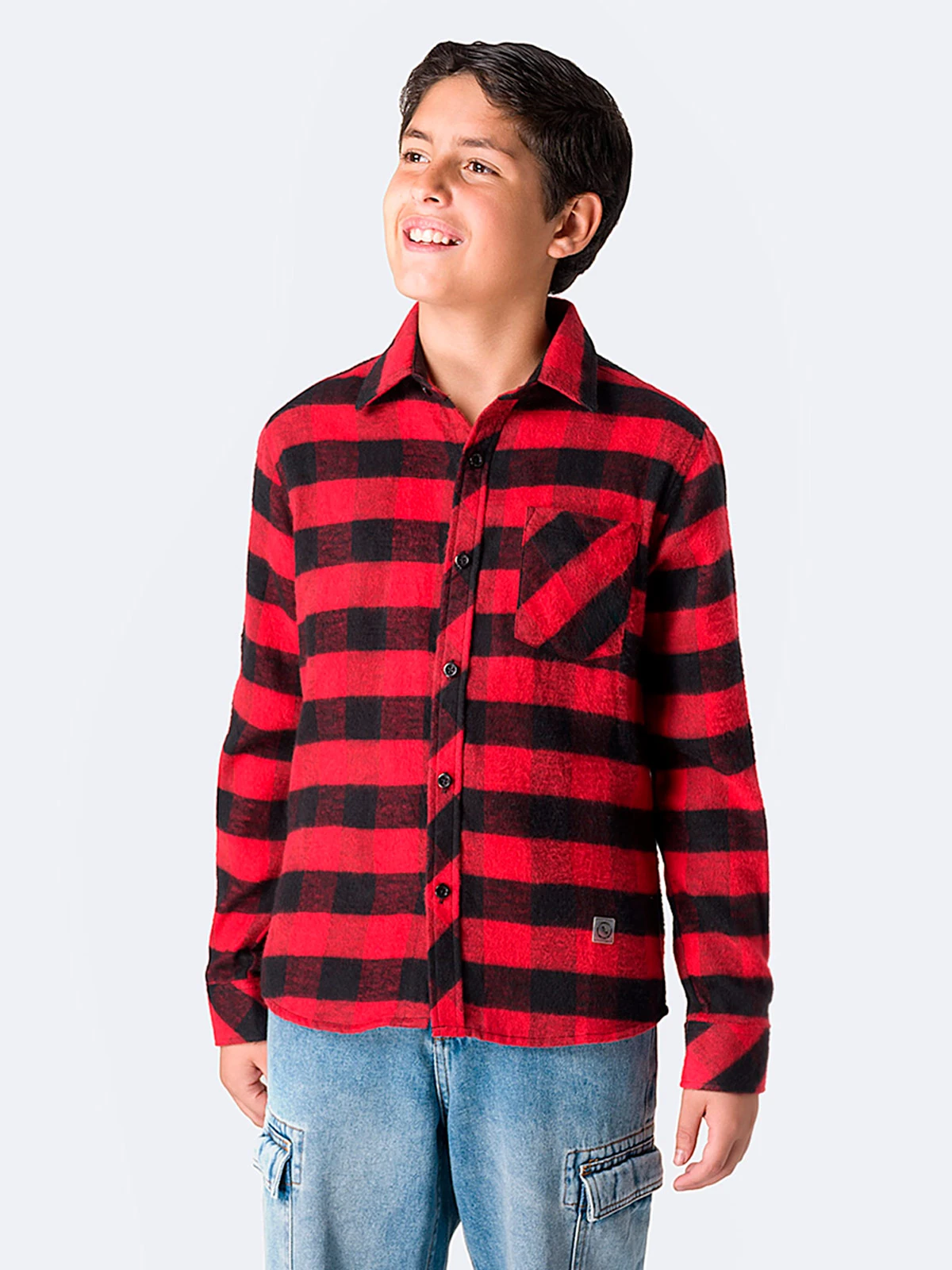 CAMISA MANGA LARGA NIÑO PIONIER FABRICYOO - 1