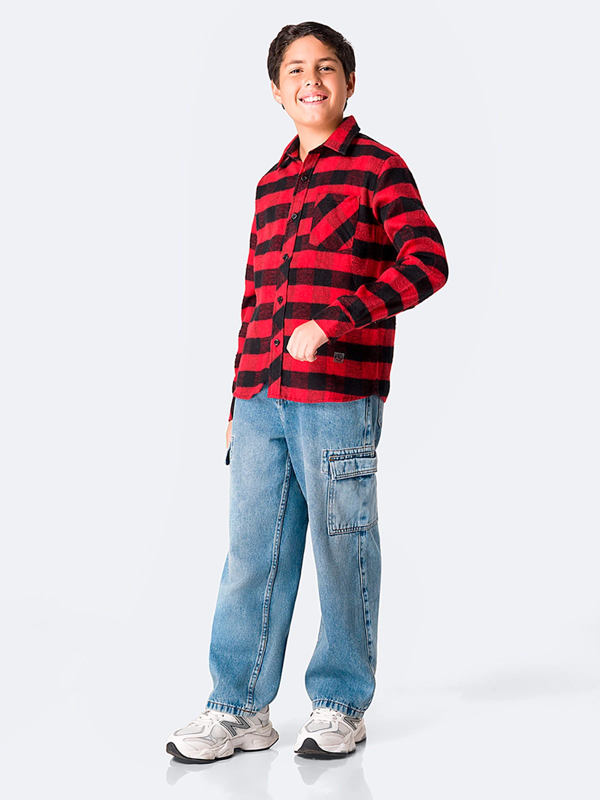 CAMISA MANGA LARGA NIÑO PIONIER FABRICYOO - 4