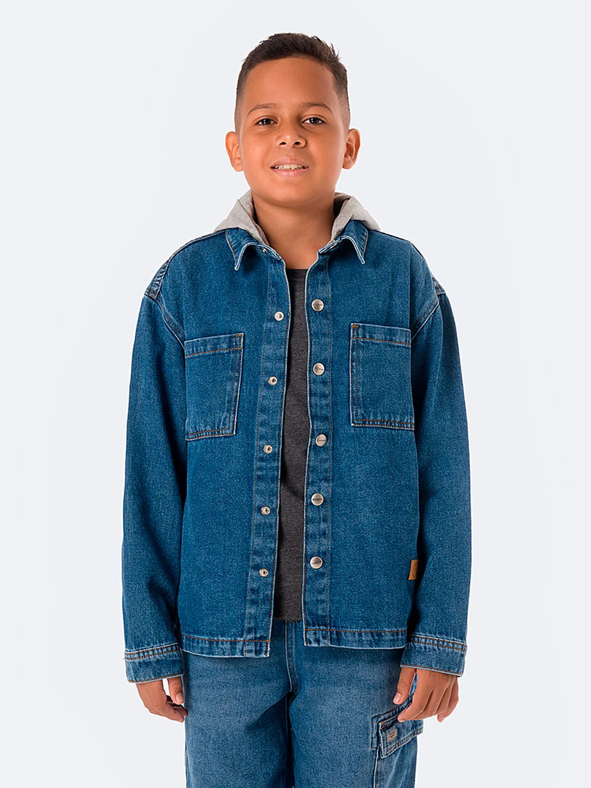 CAMISACO REGULAR FIT MANGA LARGA NIÑO PIONIER GABRIELJ - 2