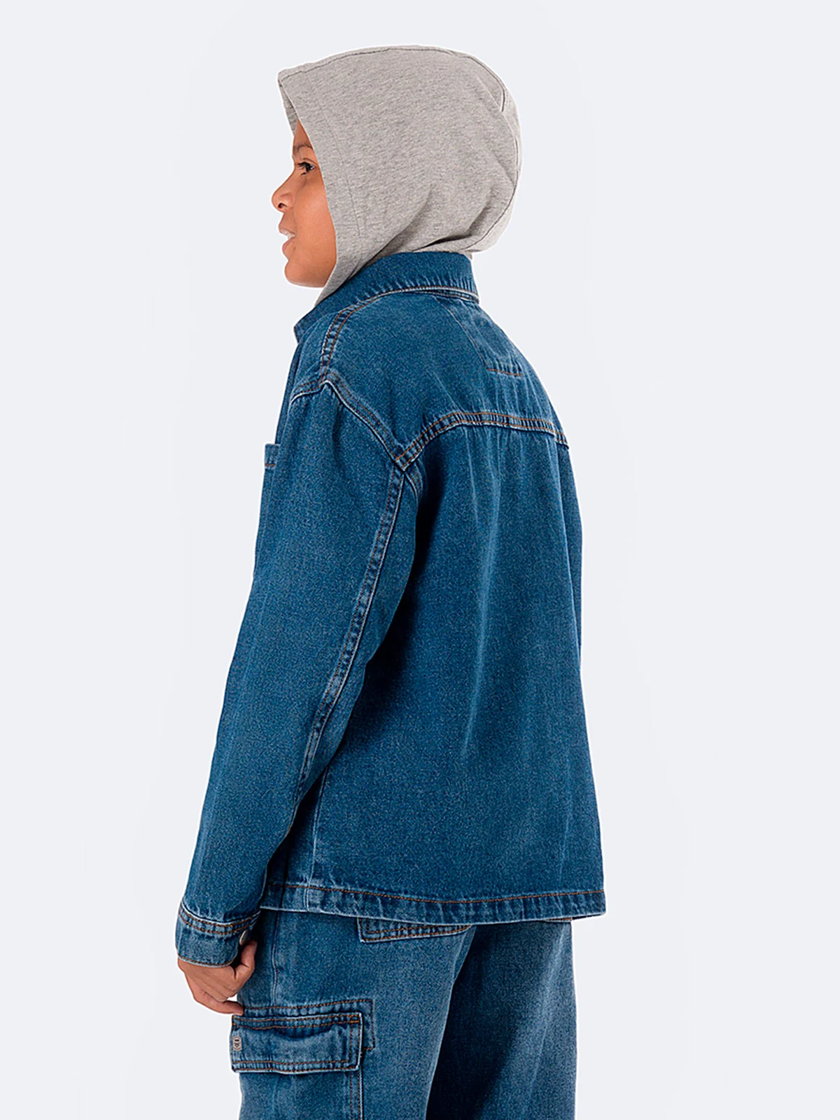 CAMISACO REGULAR FIT MANGA LARGA NIÑO PIONIER GABRIELJ - 3