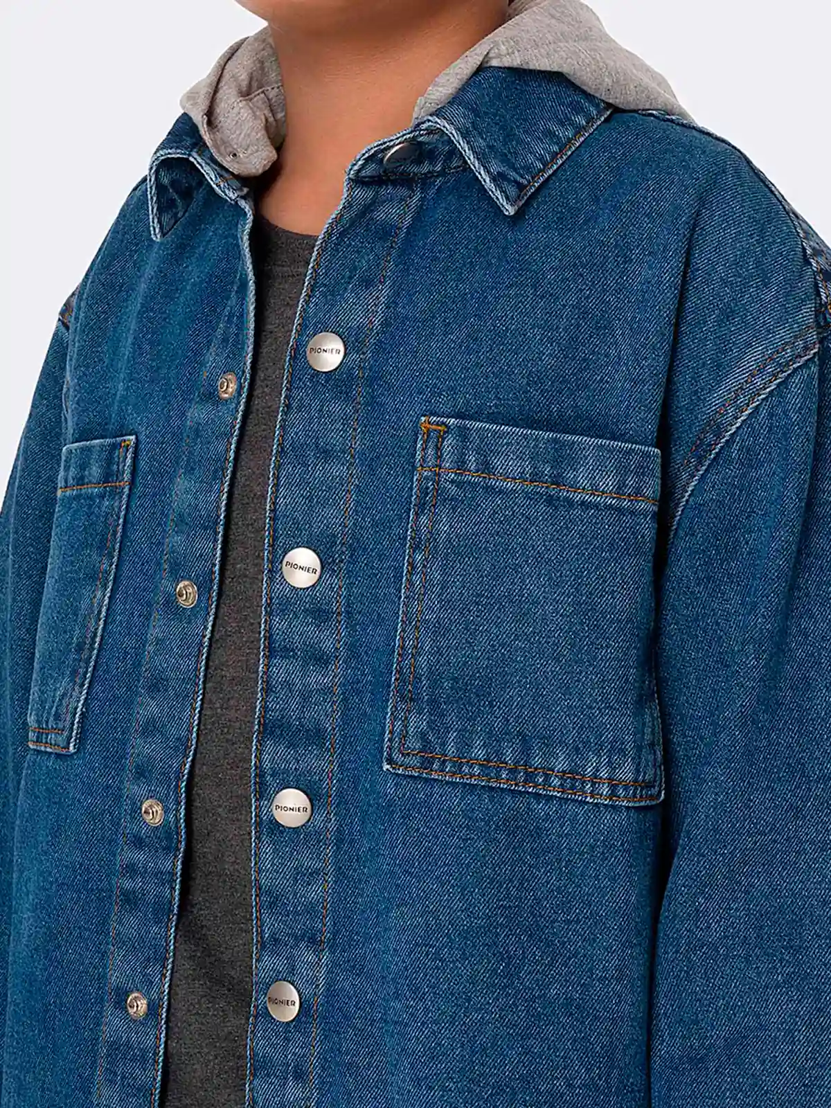 CAMISACO REGULAR FIT MANGA LARGA NIÑO PIONIER GABRIELJ - 4