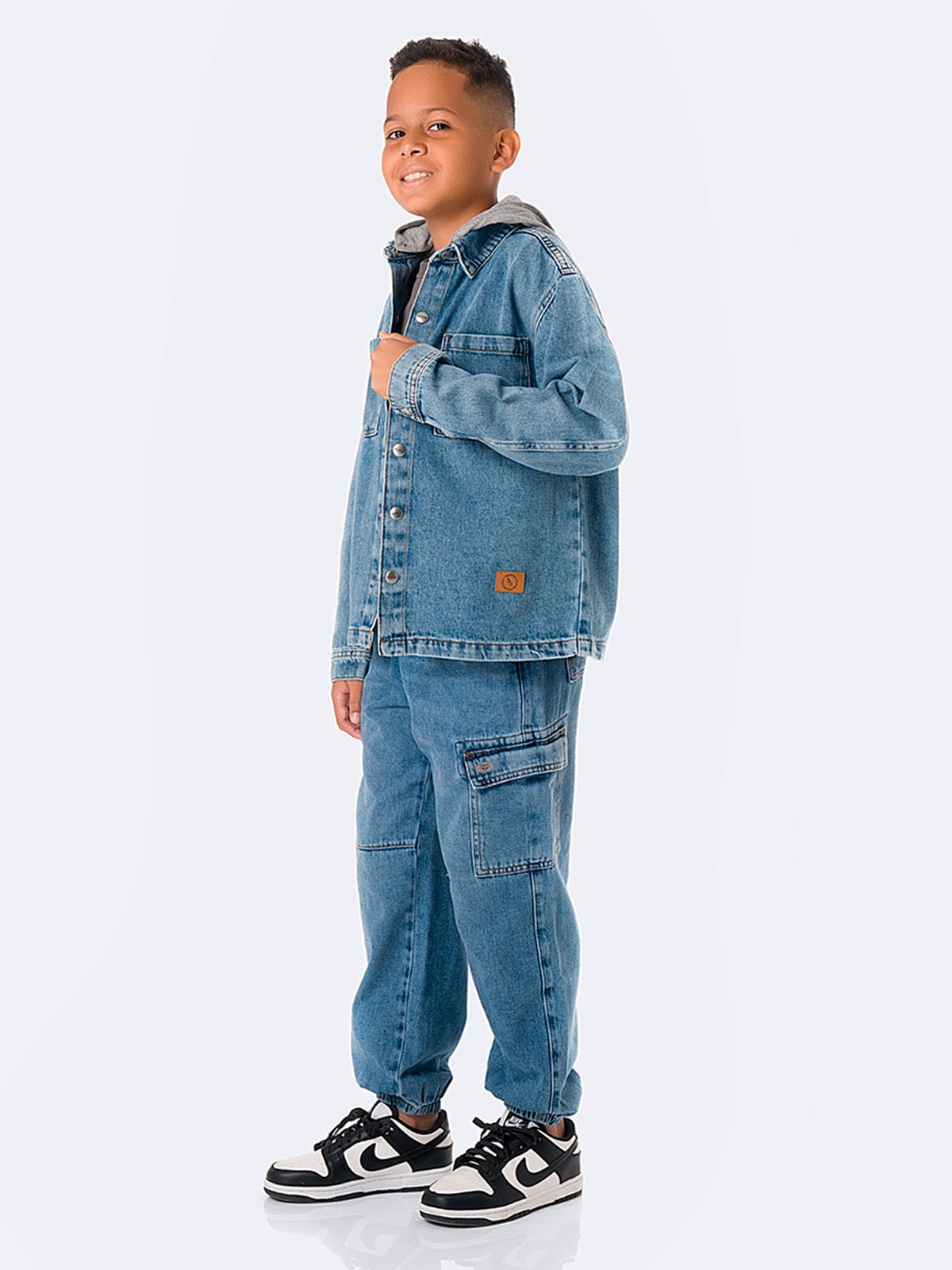 CAMISACO REGULAR FIT MANGA LARGA NIÑO PIONIER GABRIELJ - 4