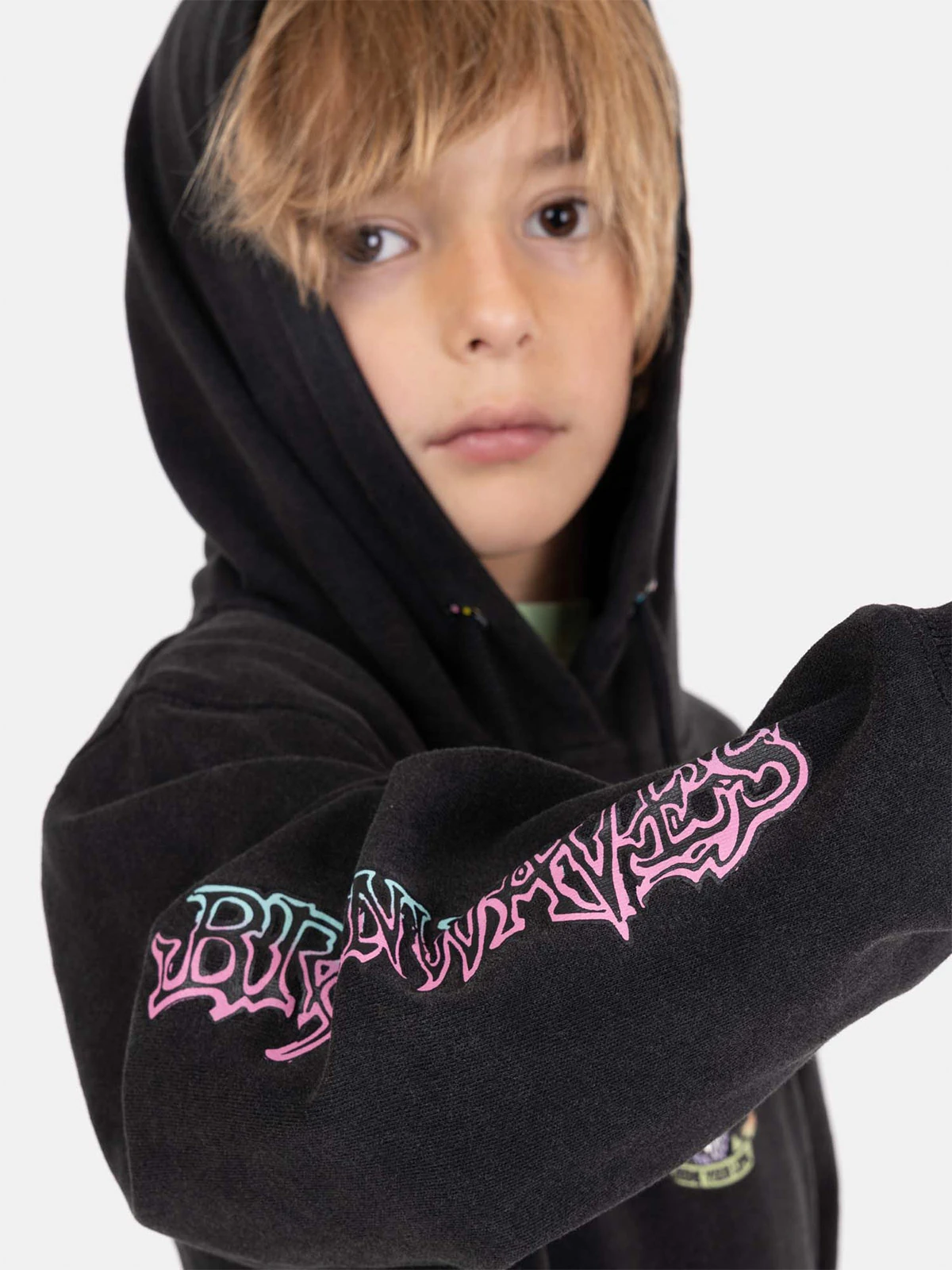POLERA NIÑO MAUI AND SONS NEGRO - 3
