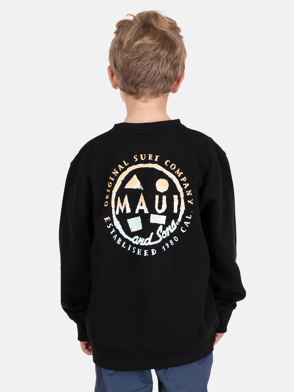 POLERA NIÑO MAUI AND SONS NEGRO - 2