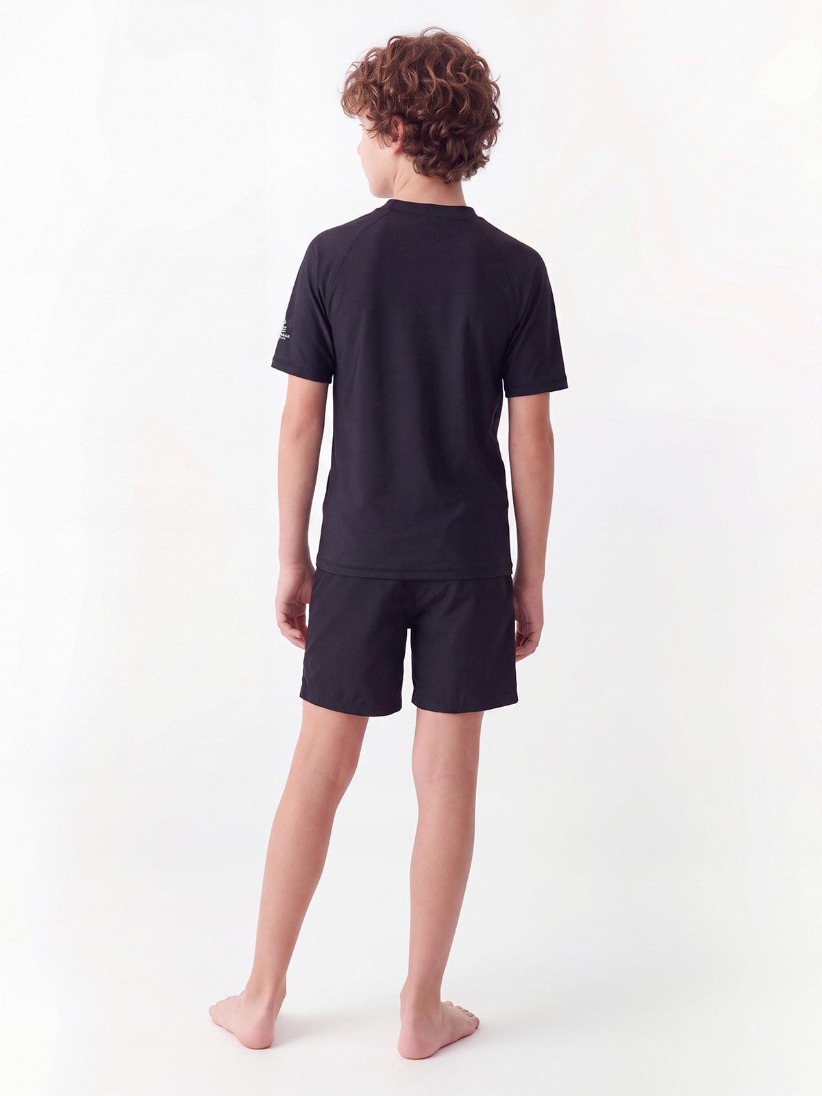 ROPA DE BAÑO POLO MANGA CORTA UV NIÑO CLOUDBREAK SÓLIDO - 2