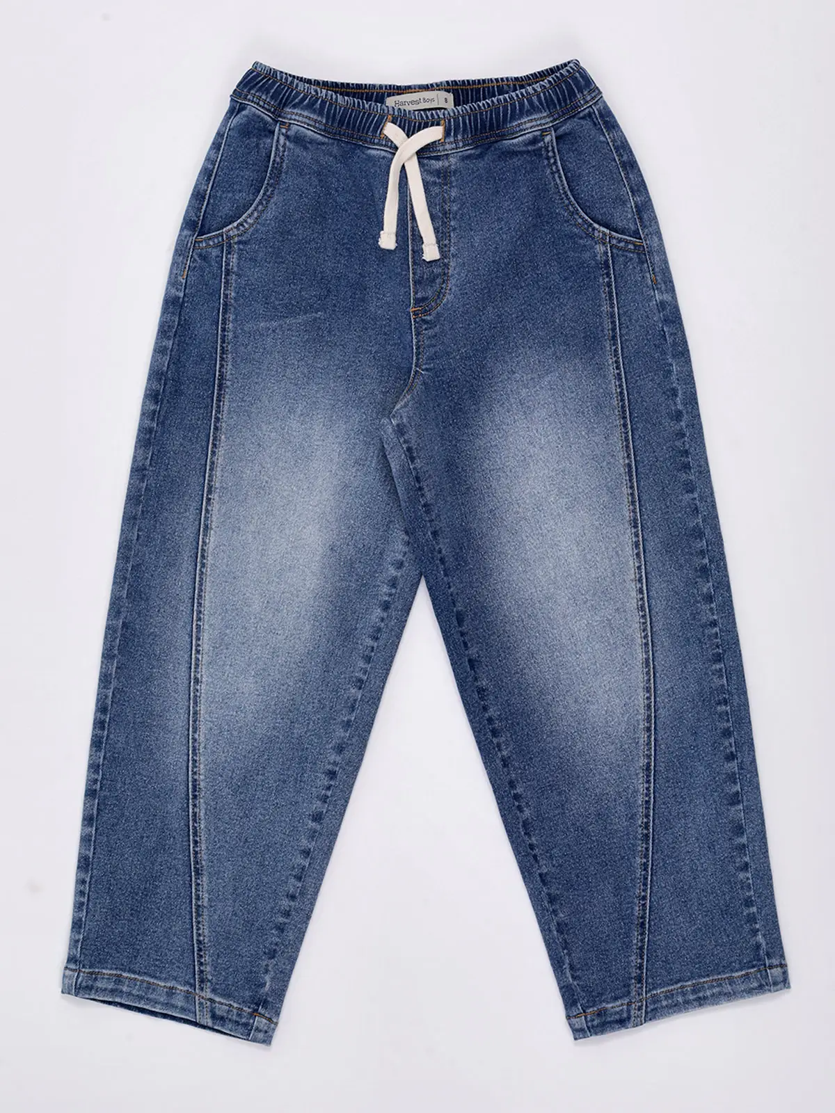 JEANS ALGODÓN BARREL NIÑO HARVEST - 1