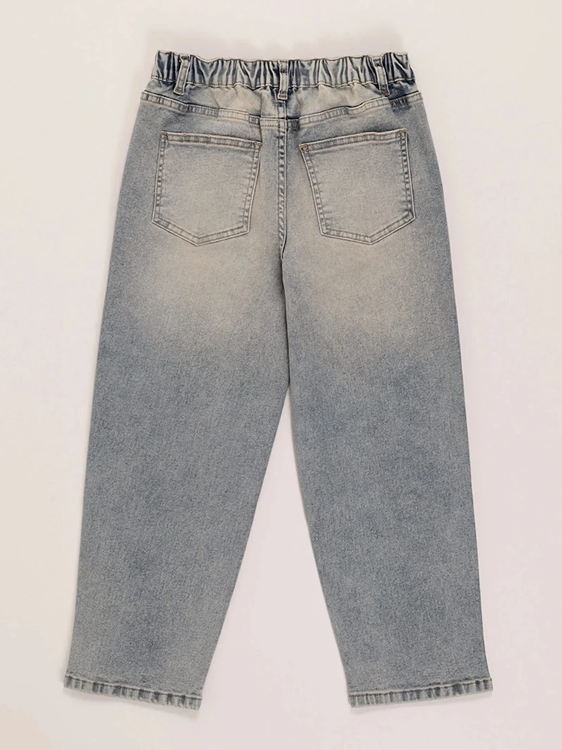 JEANS ALGODÓN BARREL NIÑO HARVEST - 2
