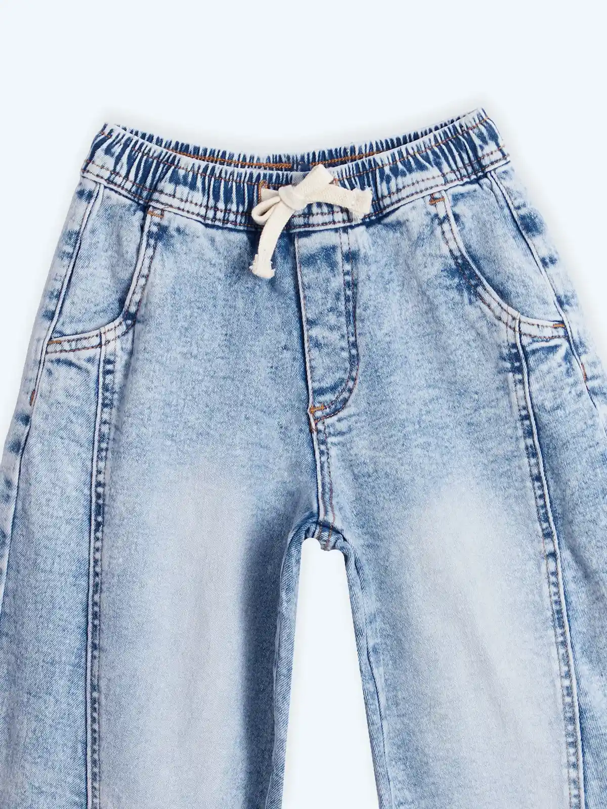 JEANS ALGODÓN BARREL NIÑO HARVEST - 3