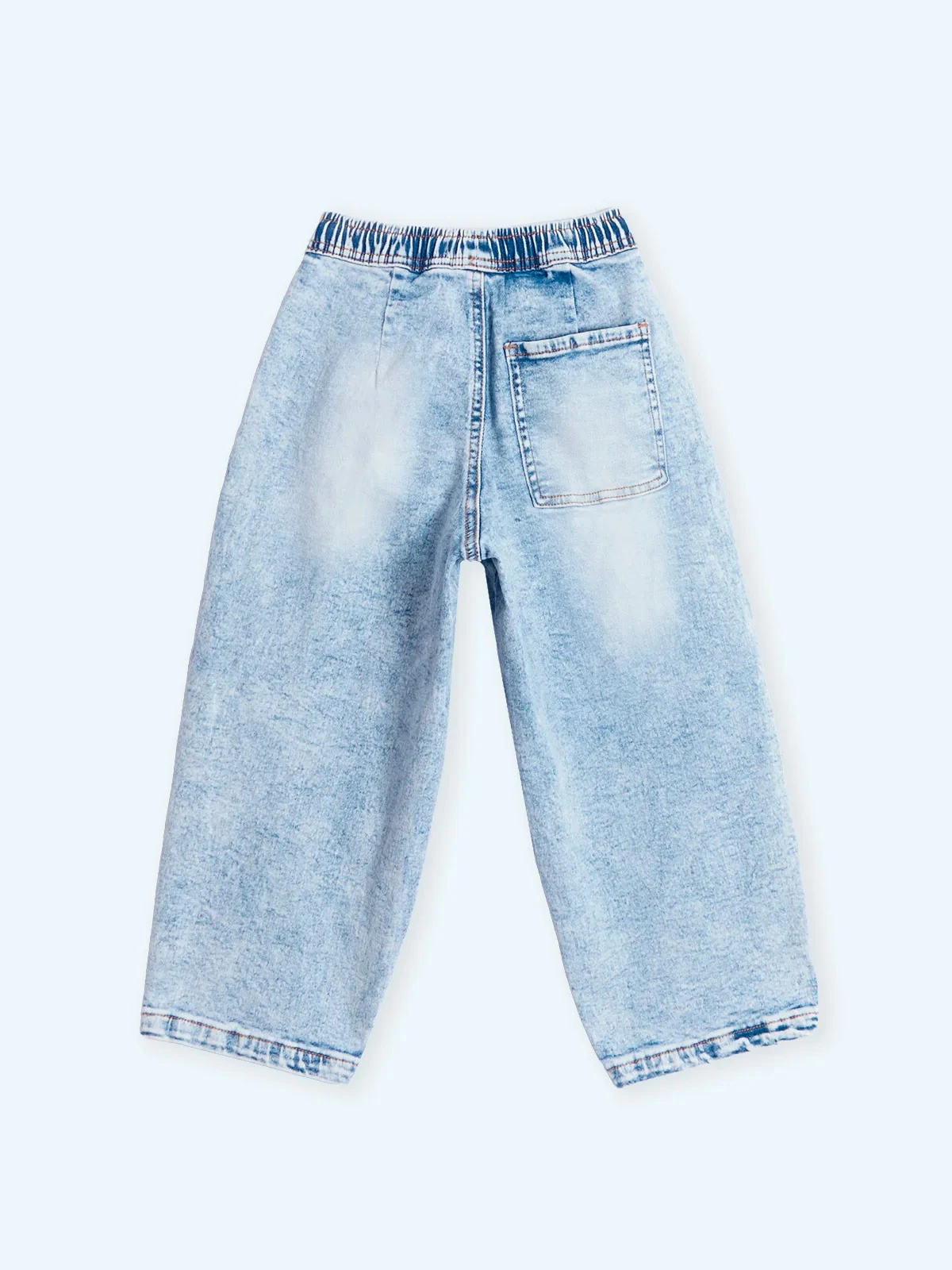 JEANS ALGODÓN BARREL NIÑO HARVEST - 4