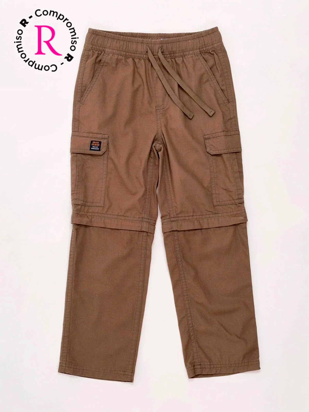 PANTALÓN ALGODÓN NIÑO HARVEST SHORT DESMONTABLE - 3