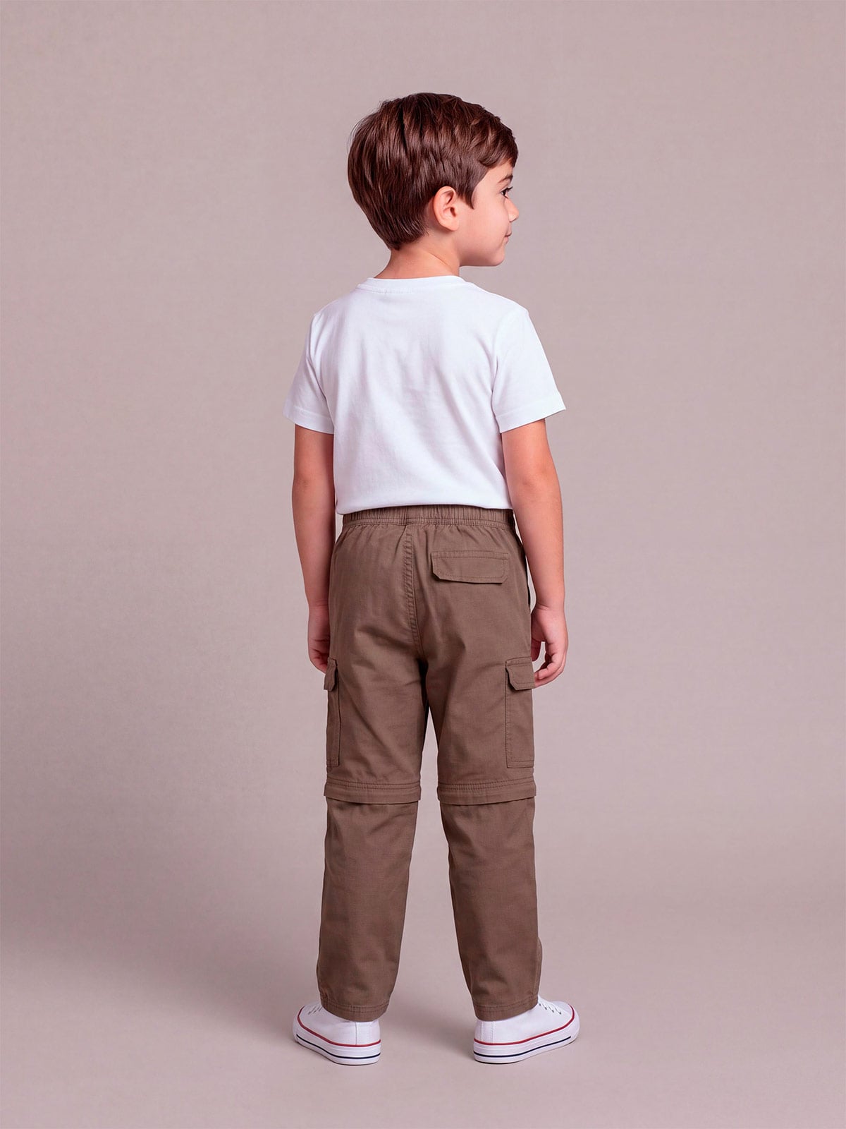 PANTALÓN ALGODÓN NIÑO HARVEST SHORT DESMONTABLE - 2