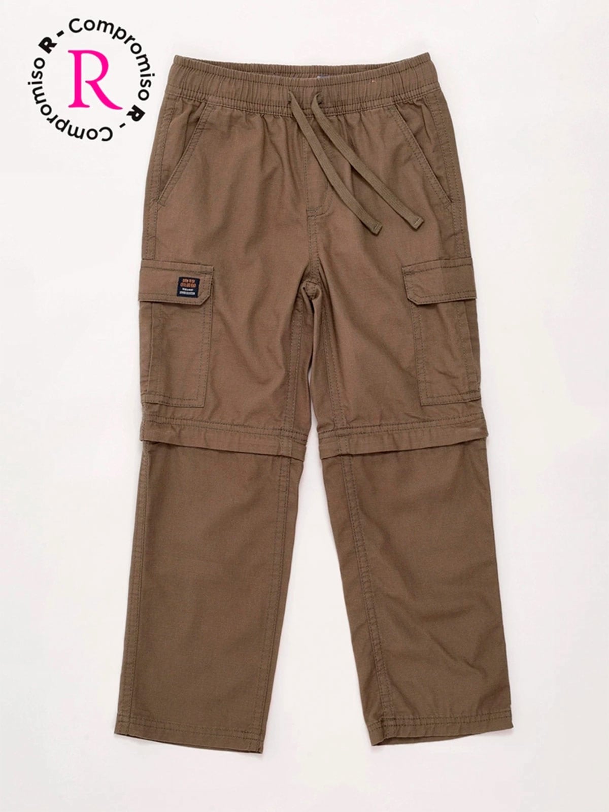 PANTALÓN ALGODÓN NIÑO HARVEST SHORT DESMONTABLE - 3