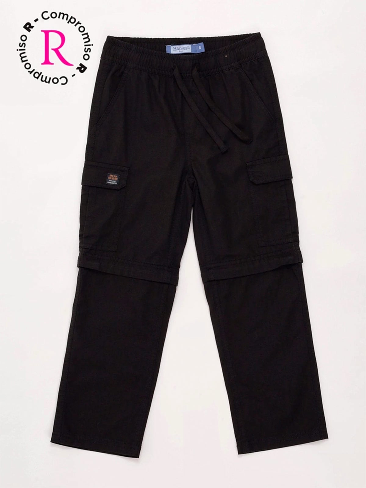 PANTALÓN ALGODÓN NIÑO HARVEST SHORT DESMONTABLE - 3