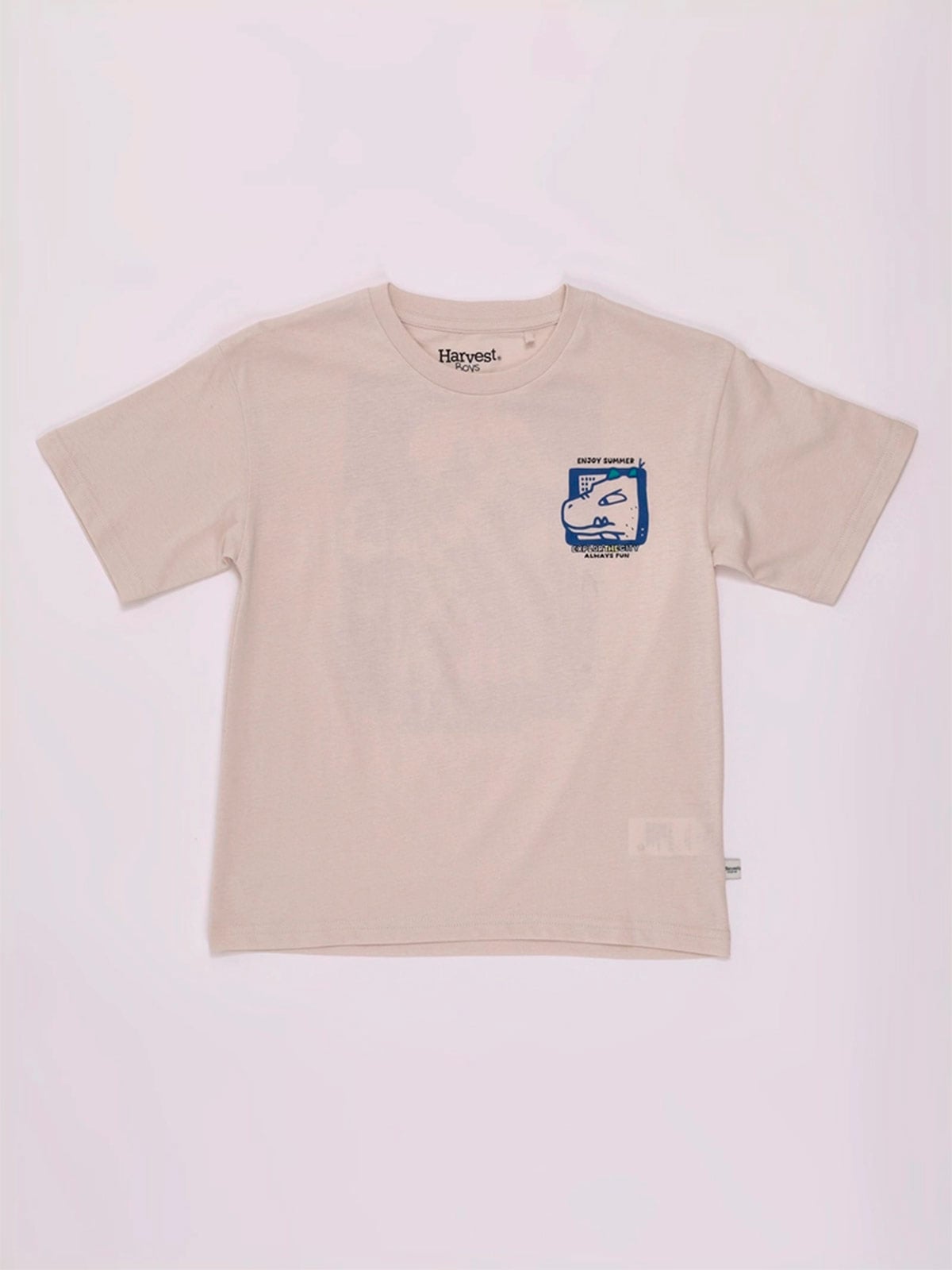 POLO MANGA CORTA ALGODÓN NIÑO HARVEST ESTAMPADO PECHO Y ESPALDA - 3