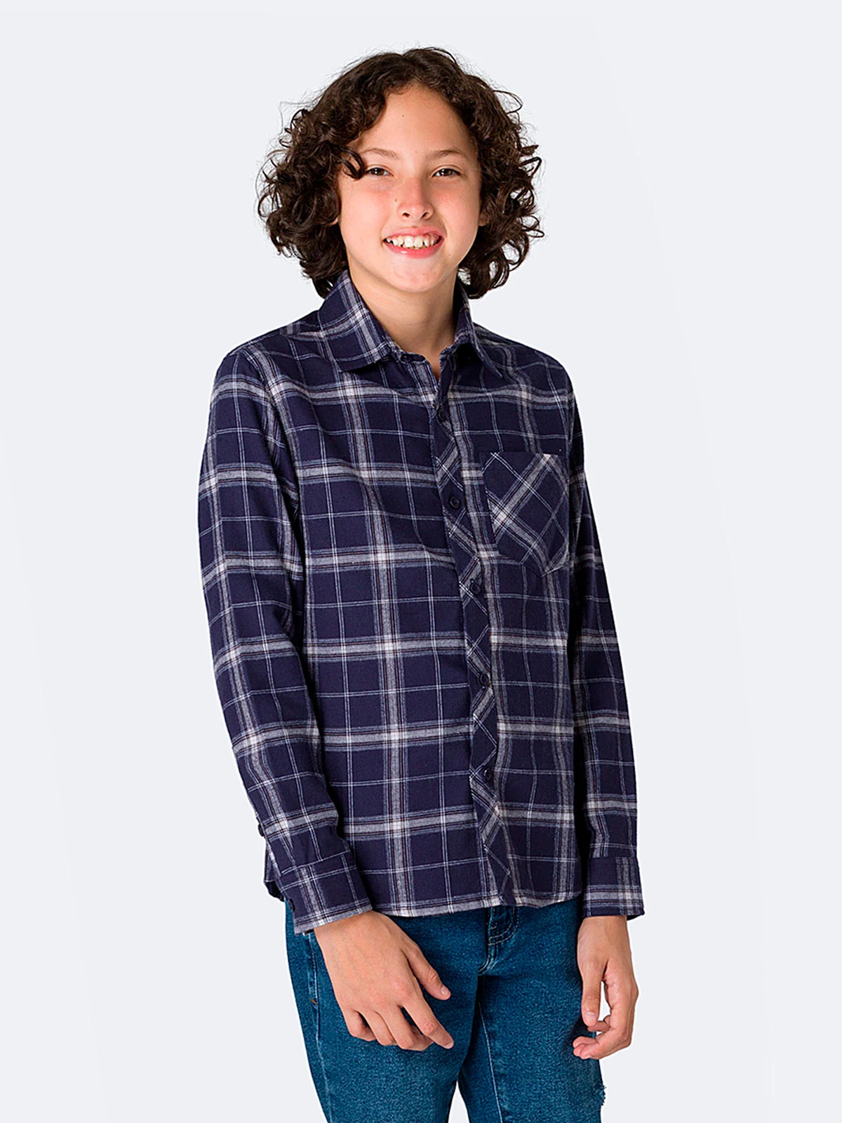 CAMISA MANGA LARGA NIÑO PIONIER CESAHR - 1