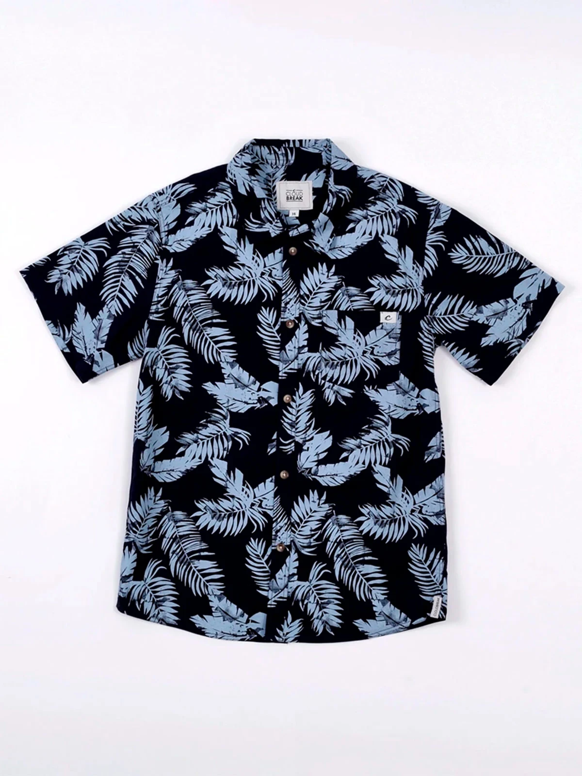 CAMISA MANGA CORTA ALGODÓN NIÑO CLOUDBREAK - 1