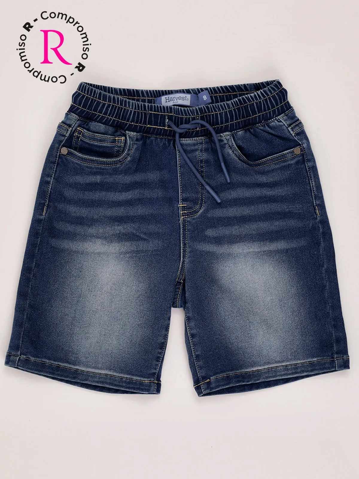 SHORT ALGODÓN NIÑO HARVEST DENIM - 1