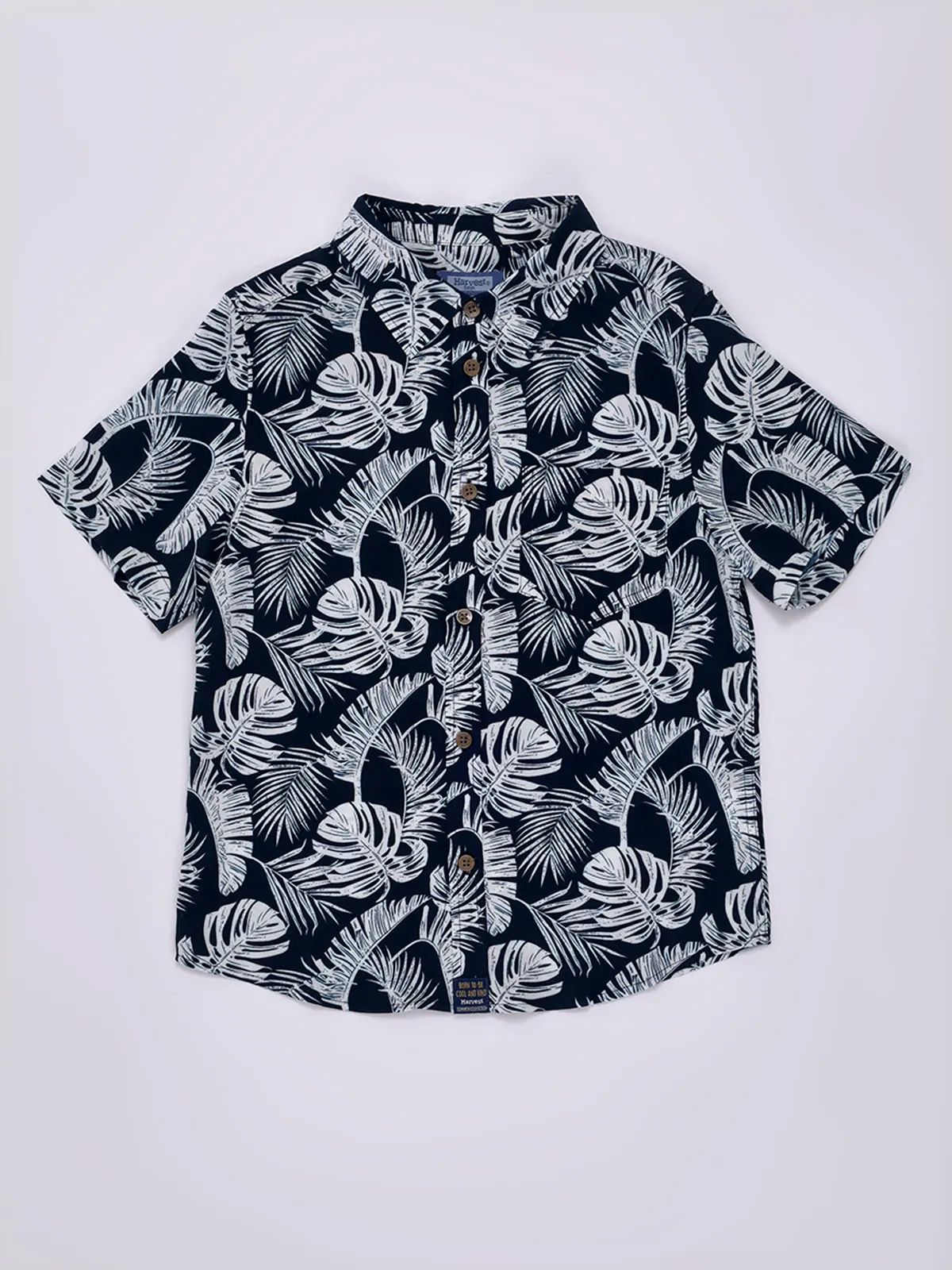 CAMISA MANGA CORTA NIÑO HARVEST HAWAIANA - 1