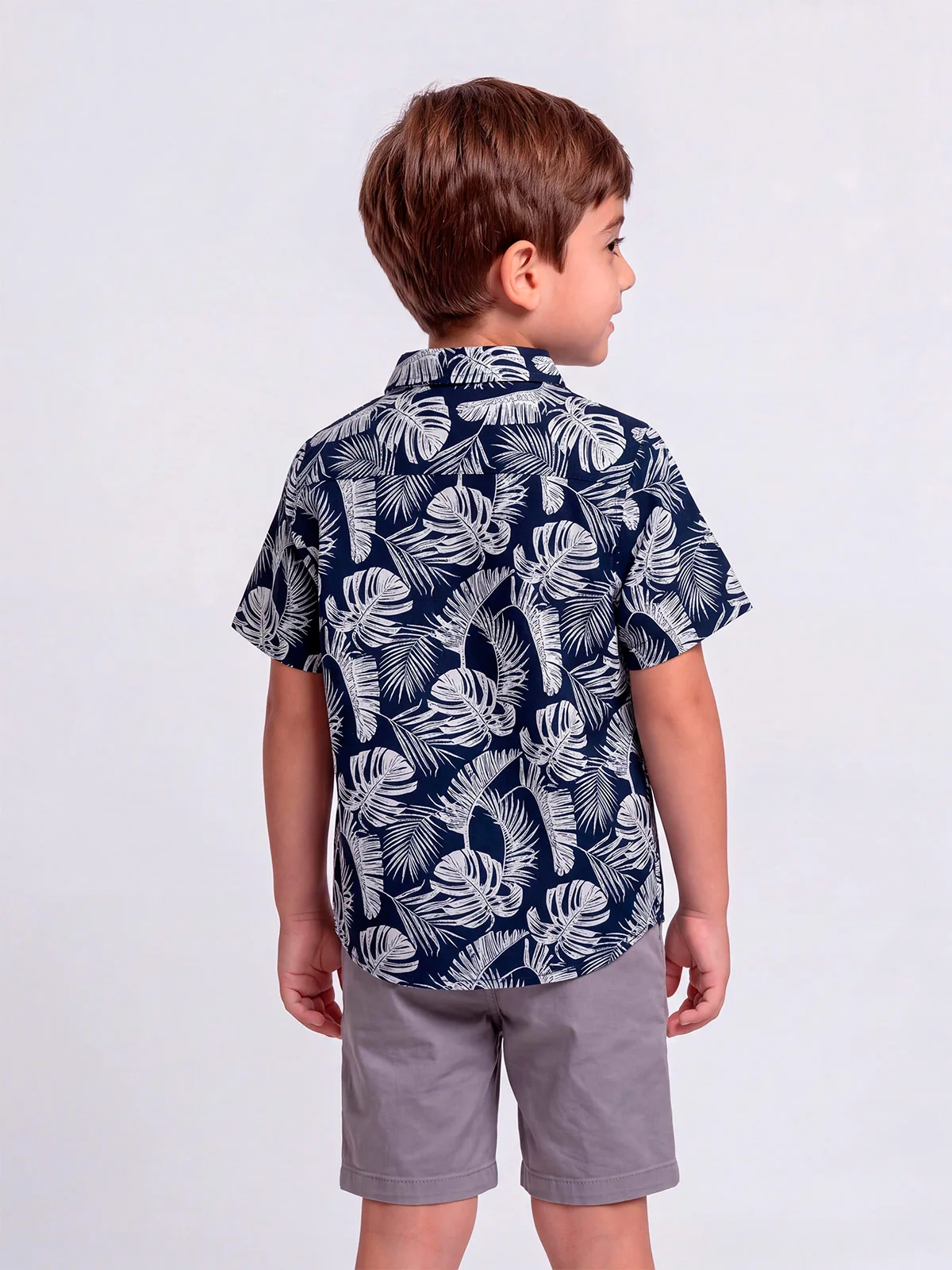CAMISA MANGA CORTA NIÑO HARVEST HAWAIANA - 2