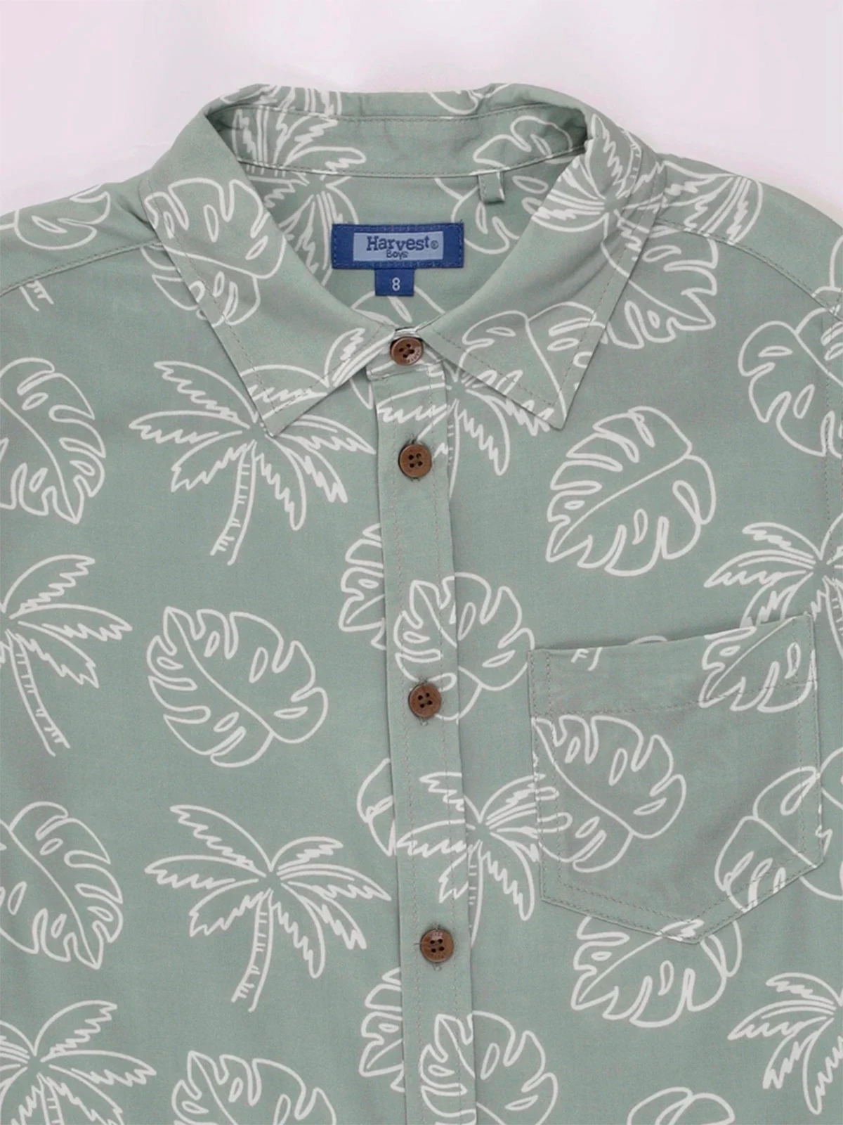 CAMISA MANGA CORTA NIÑO HARVEST HAWAIANA - 5