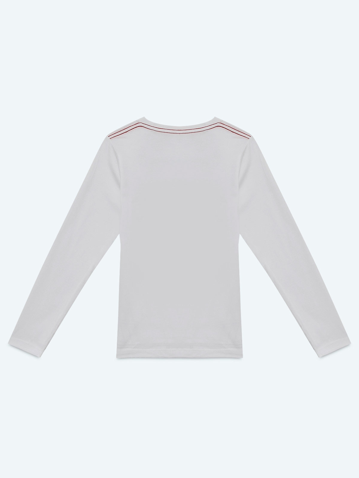 POLO MANGA LARGA ALGODÓN SPIDERMAN BLANCO BÁSICO - 2