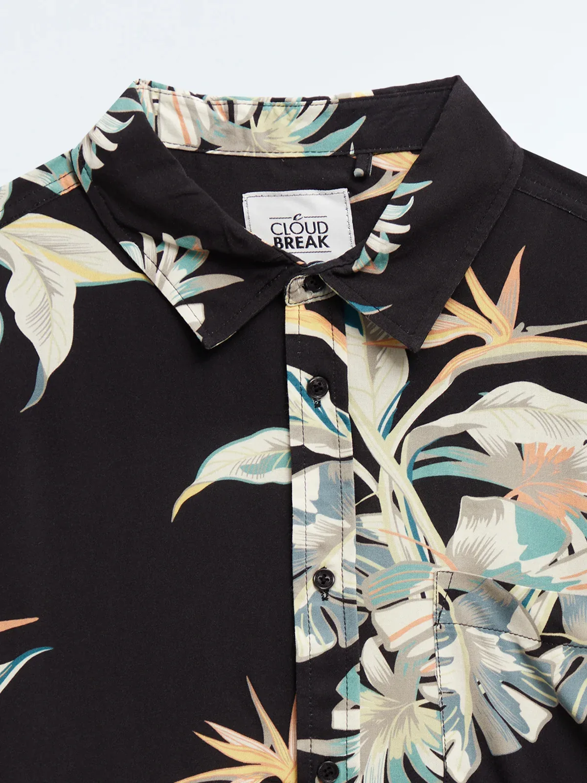 CAMISA MANGA CORTA NIÑO CLOUDBREAK HAWAIANA - 3