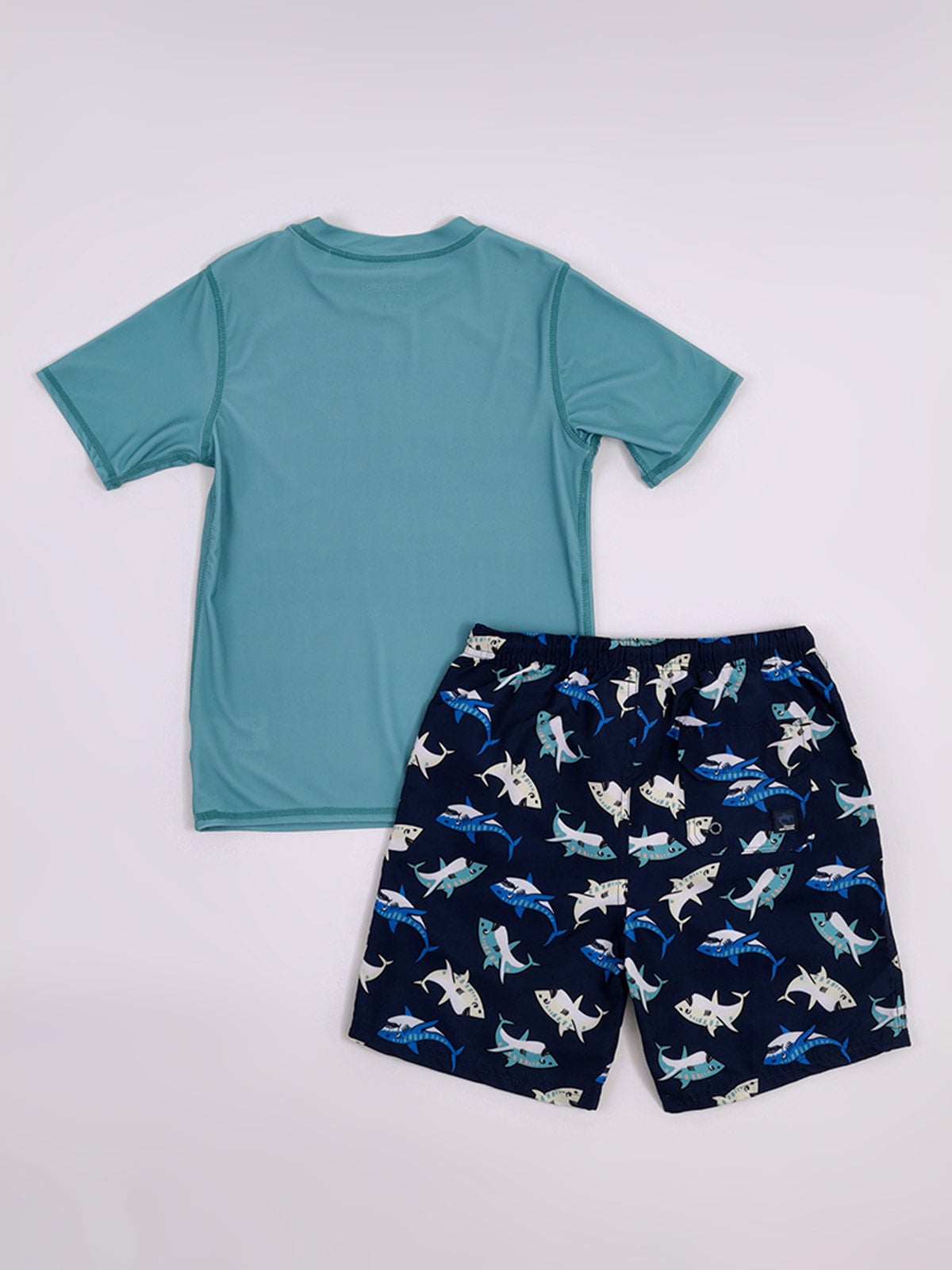 ROPA DE BAÑO CONJUNTO NIÑO HARVEST POLO Y SHORT - 2