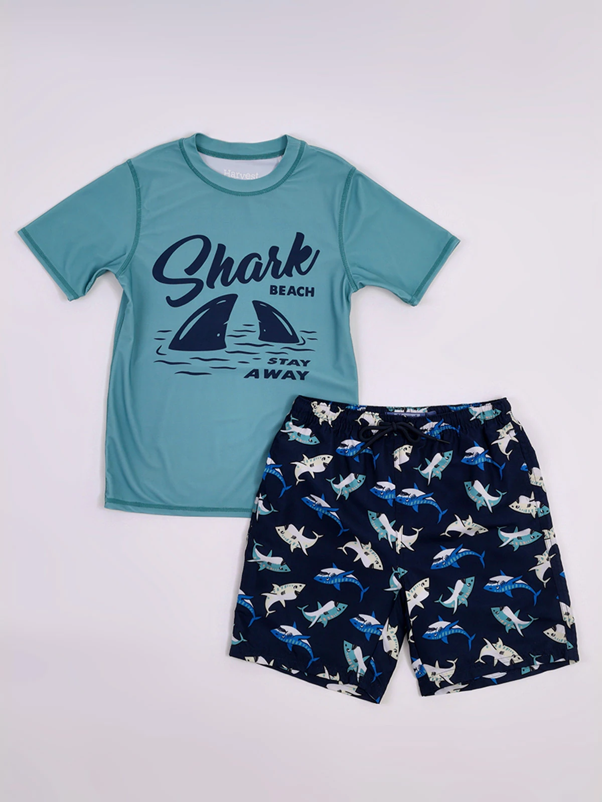 ROPA DE BAÑO CONJUNTO NIÑO HARVEST POLO Y SHORT - 1