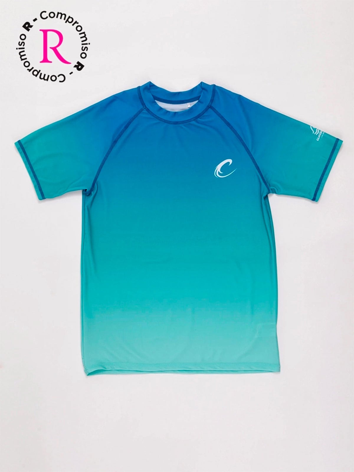 POLO UV MANGA CORTA NIÑO CLOUDBREAK  DEGRADE - 3