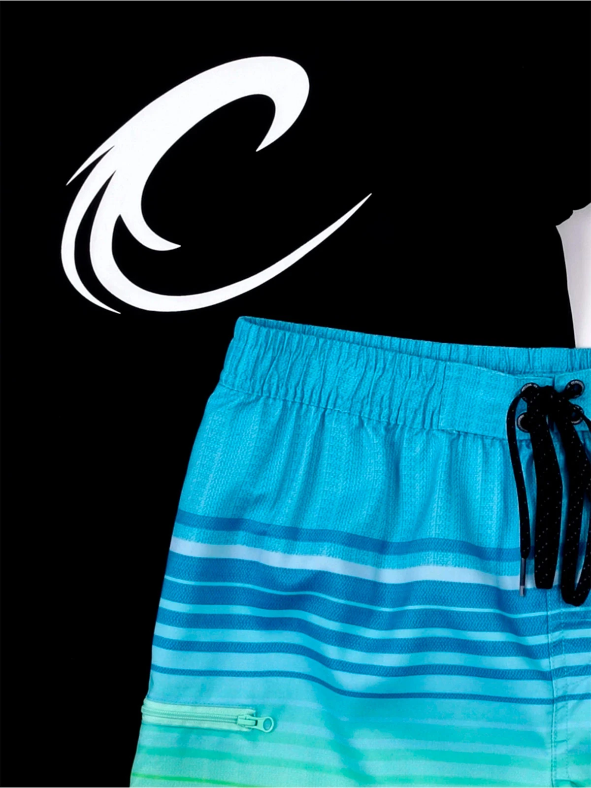 ROPA DE BAÑO CONJUNTO POLO Y SHORT NIÑO CLOUDBREAK - 3
