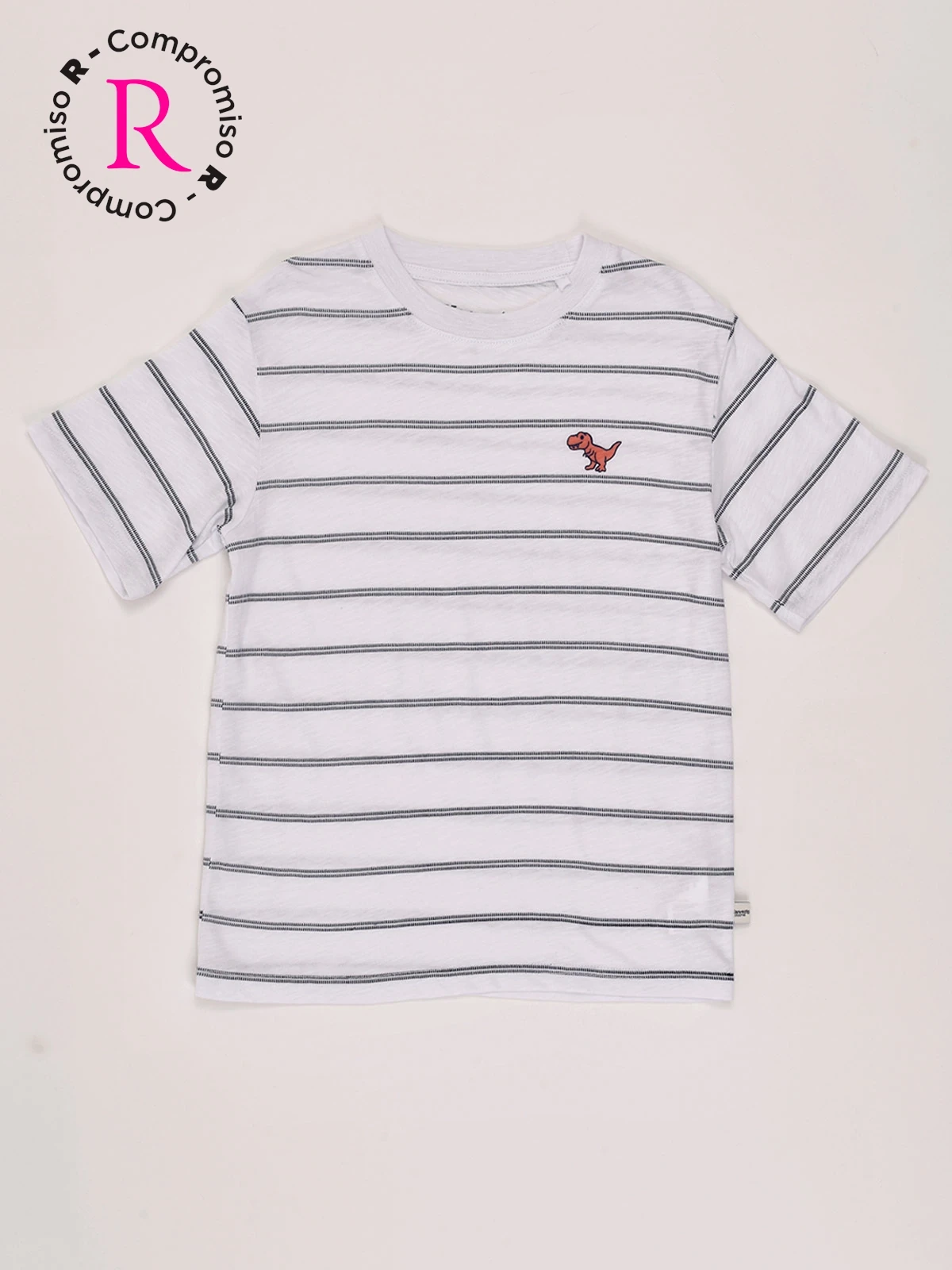 POLO MANGA CORTA ALGODÓN NIÑO HARVEST RAYAS - 1