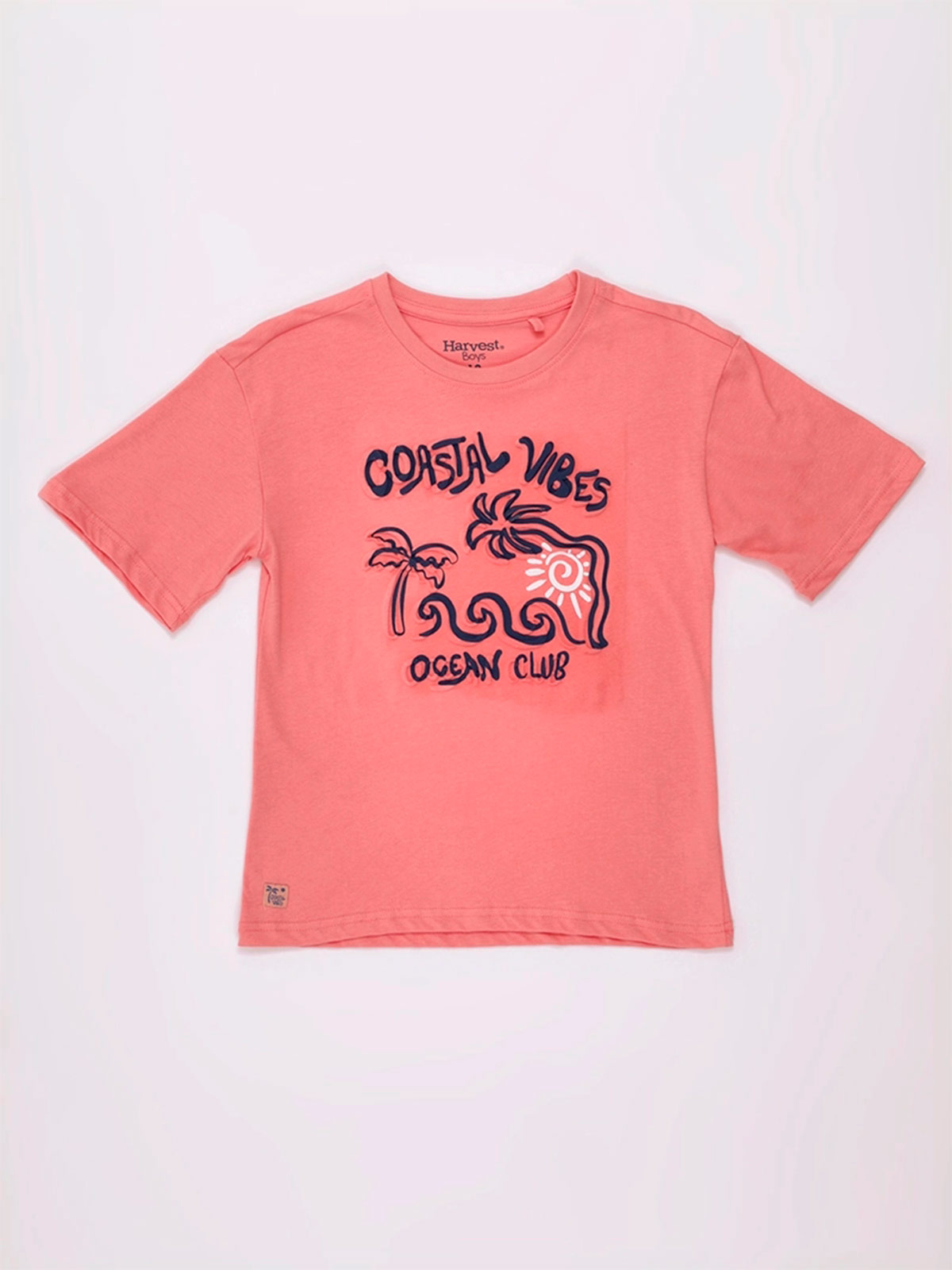 POLO MANGA CORTA ALGODÓN NIÑO HARVEST COASTAL VIBES - 1