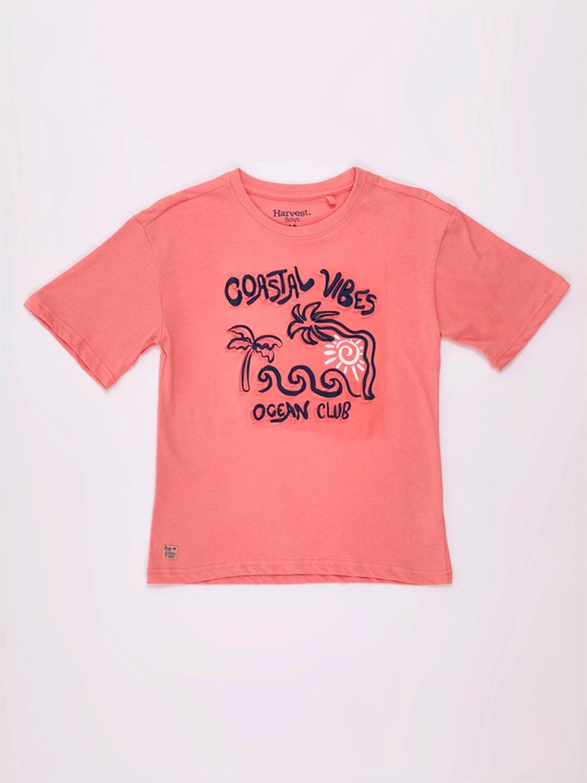 POLO MANGA CORTA ALGODÓN NIÑO HARVEST COASTAL VIBES - 1