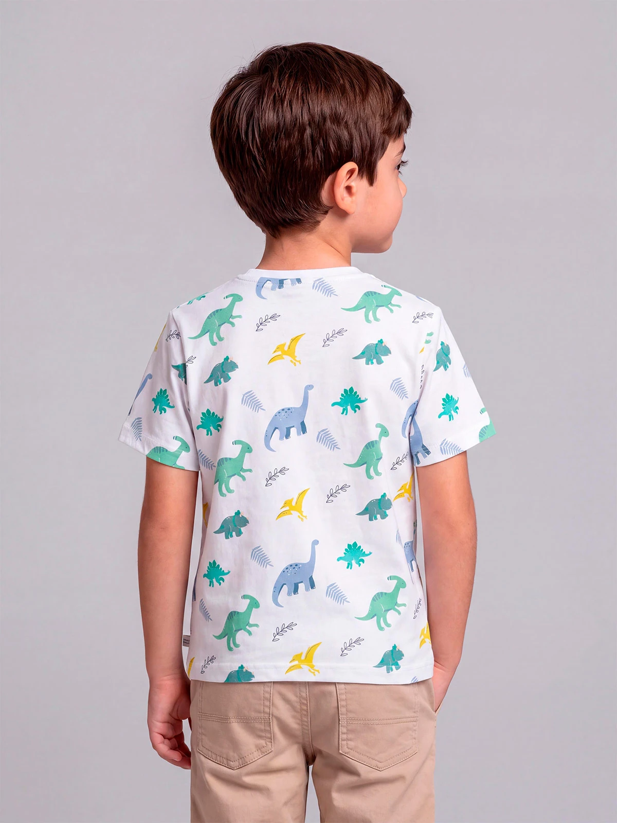 POLO MANGA CORTA ALGODÓN NIÑO HARVEST FULL PRINT - 2