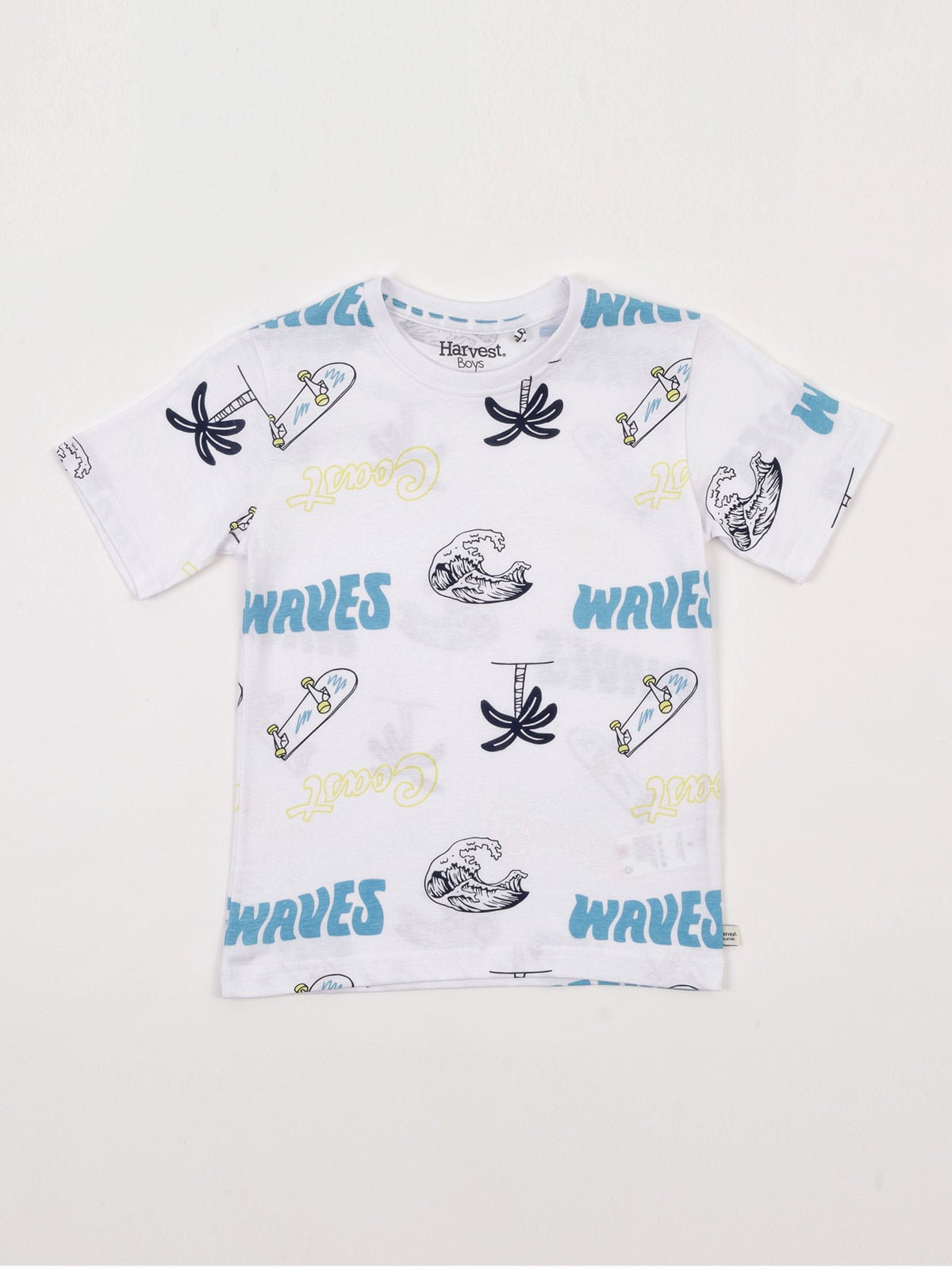 POLO MANGA CORTA ALGODÓN NIÑO HARVEST PRINT - 3