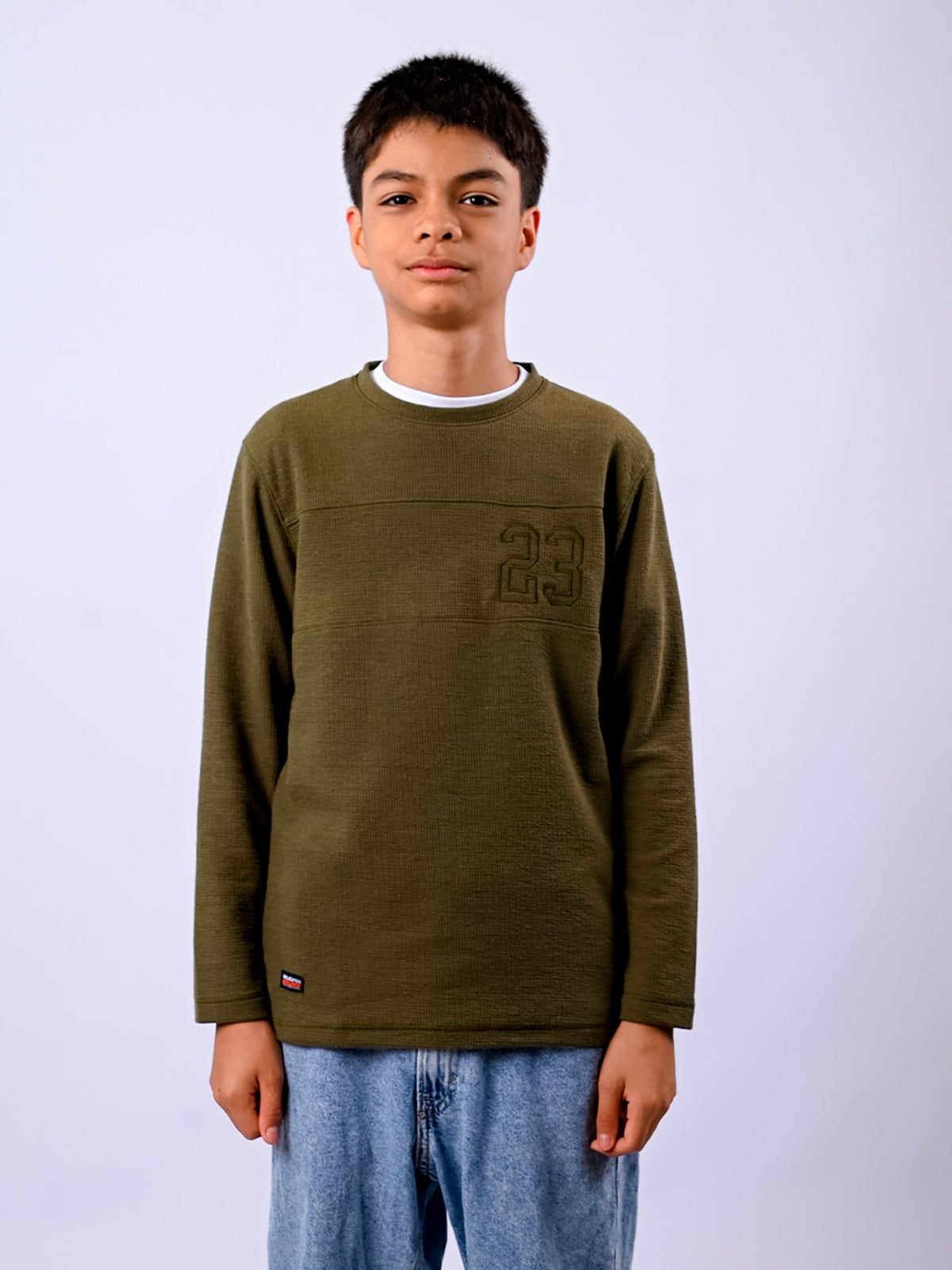 POLO MANGA LARGA NIÑO WOALLANCE GIBSON - 1
