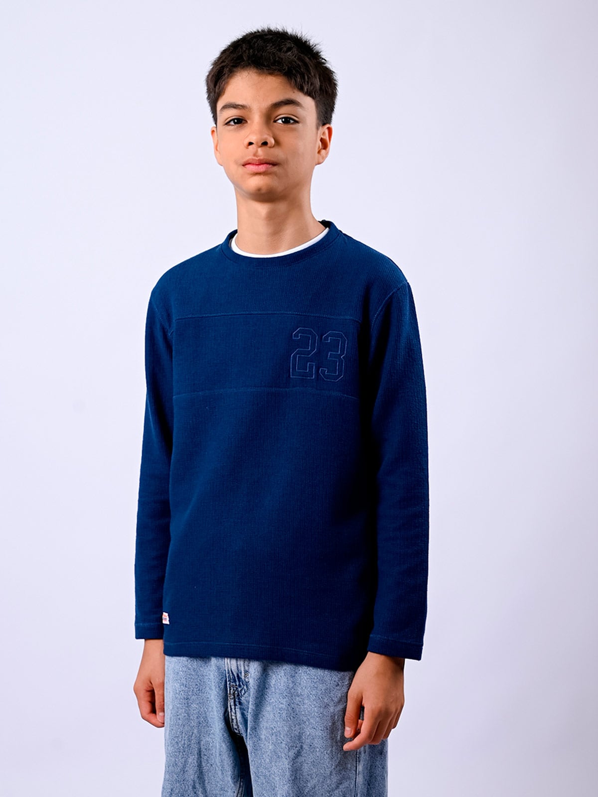 POLO MANGA LARGA NIÑO WOALLANCE GIBSON - 1