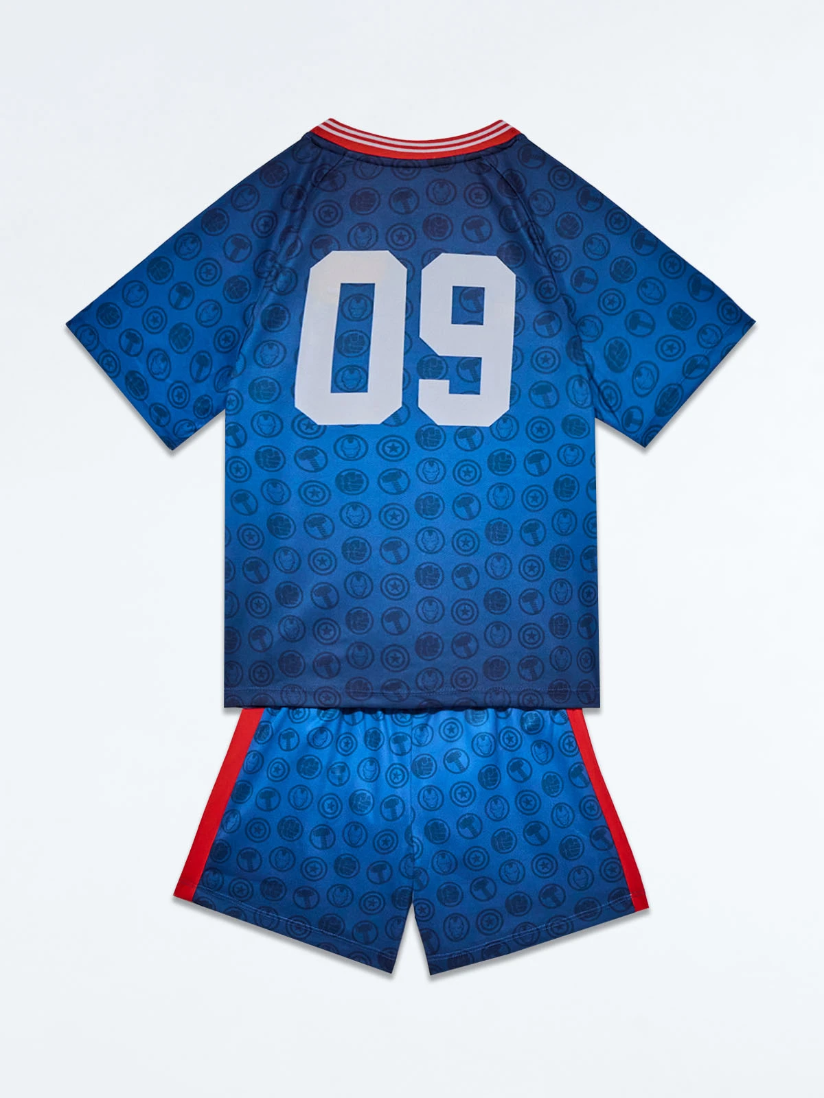 CONJUNTO NIÑO AVENGERS AZUL MUNDIAL 2 PIEZAS - 2