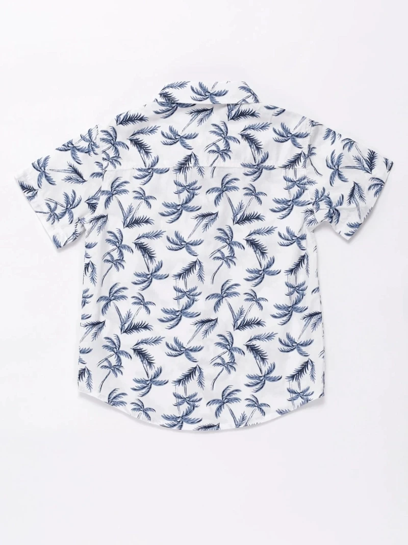 CAMISA MANGA CORTA ALGODÓN NIÑO HARVEST - 2