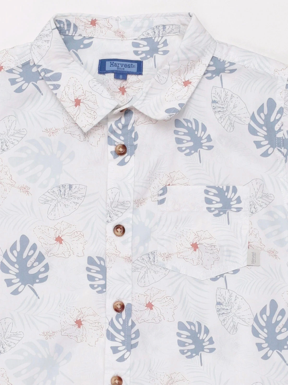 CAMISA MANGA CORTA ALGODÓN NIÑO HARVEST - 3