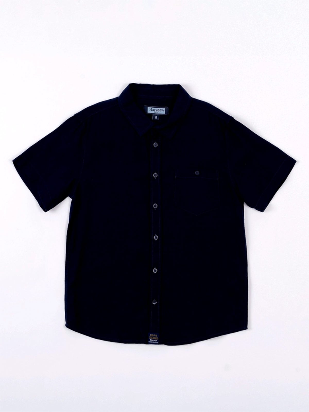 CAMISA MANGA CORTA NIÑO HARVEST LINO - 1