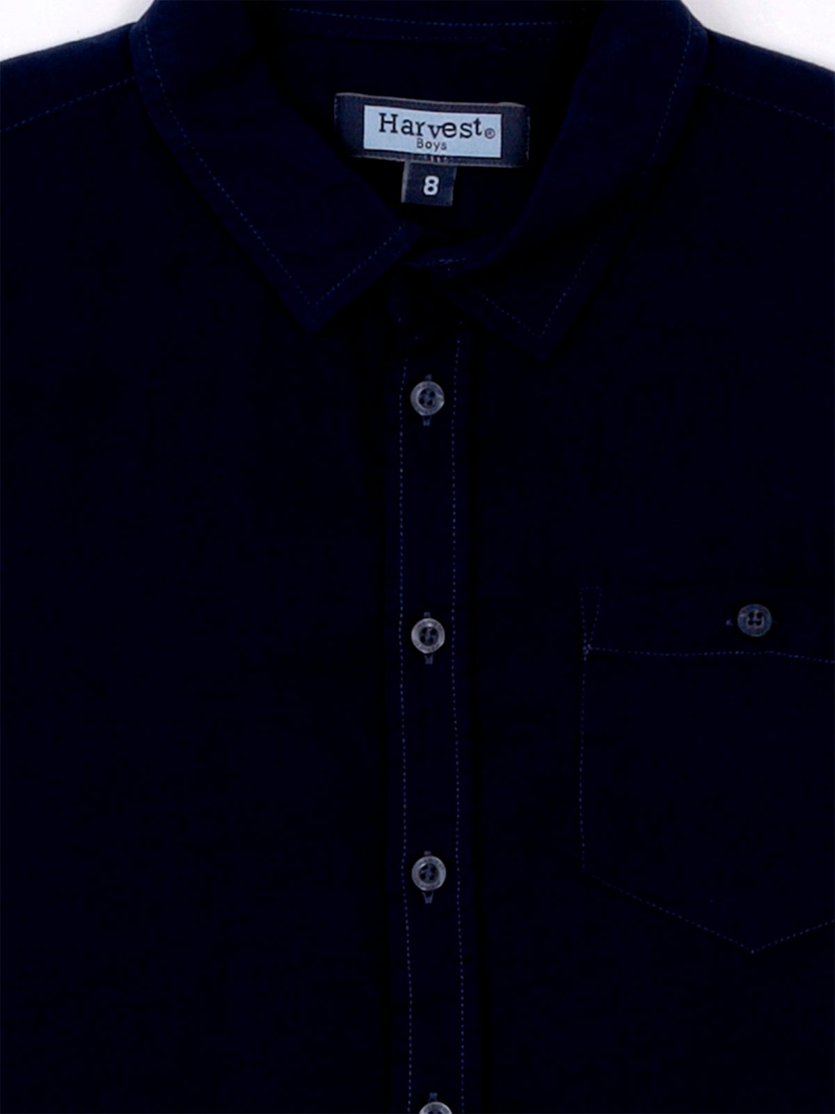 CAMISA MANGA CORTA NIÑO HARVEST LINO - 3