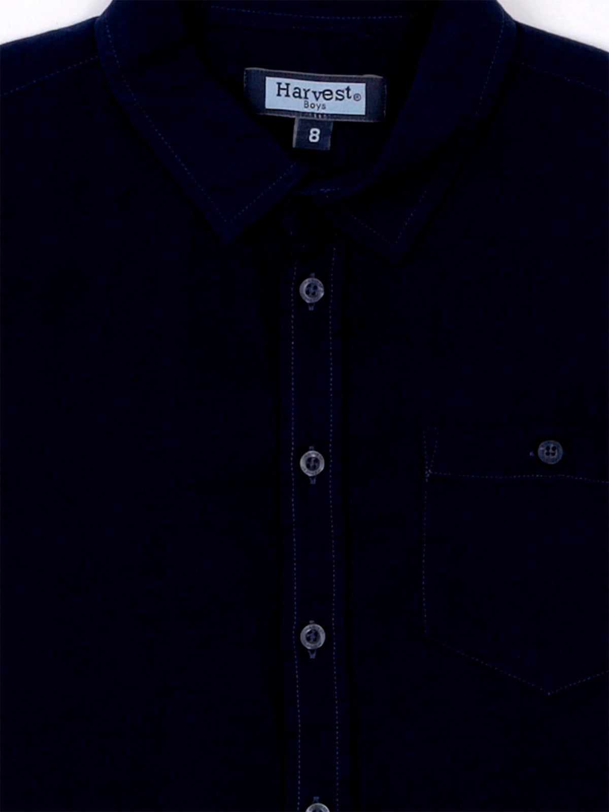 CAMISA MANGA CORTA NIÑO HARVEST LINO - 3