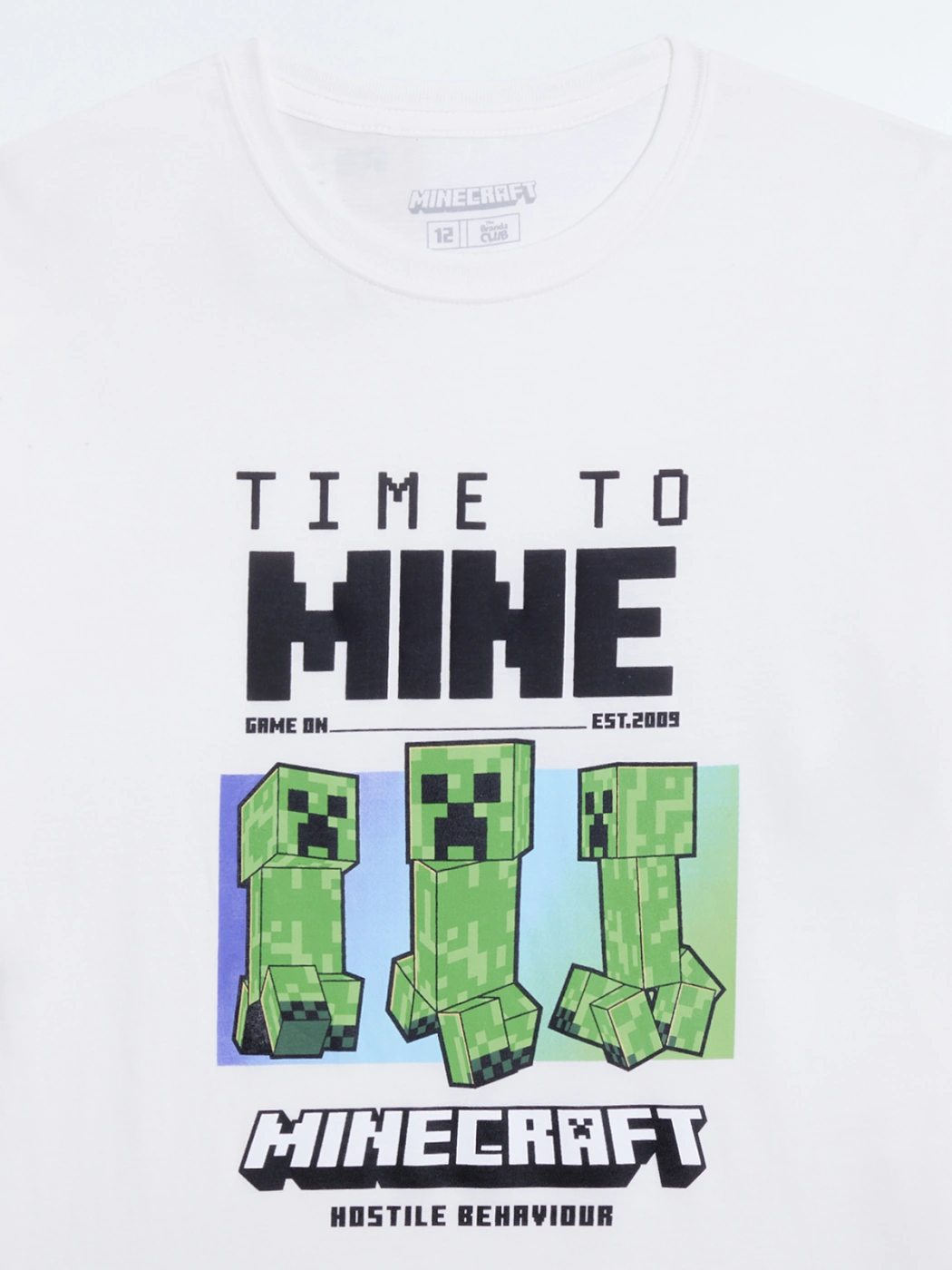POLO MANGA CORTA ALGODÓN NIÑO MINECRAFT - 3
