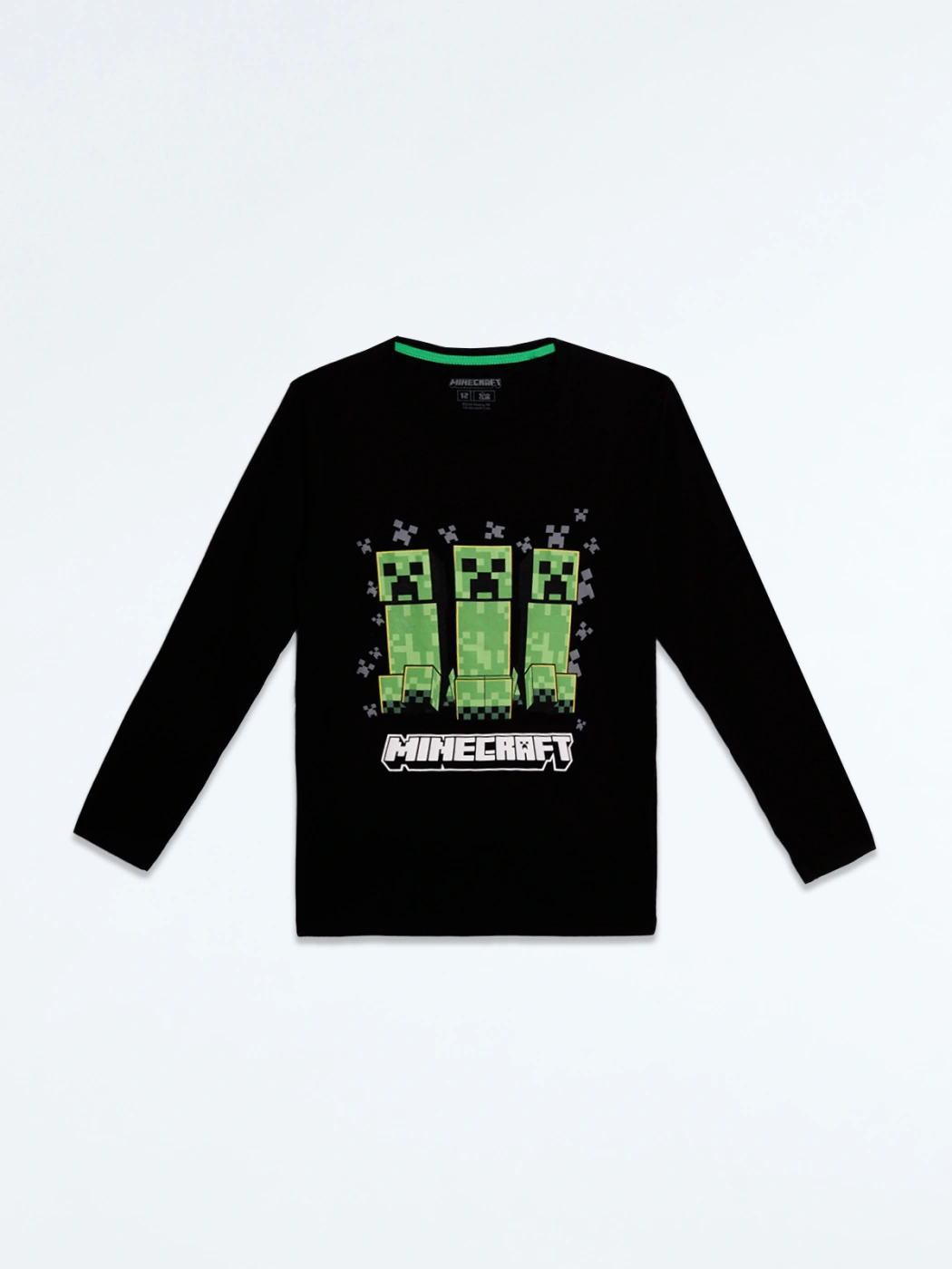 POLO MANGA CORTA ALGODÓN NIÑO MINECRAFT - 1